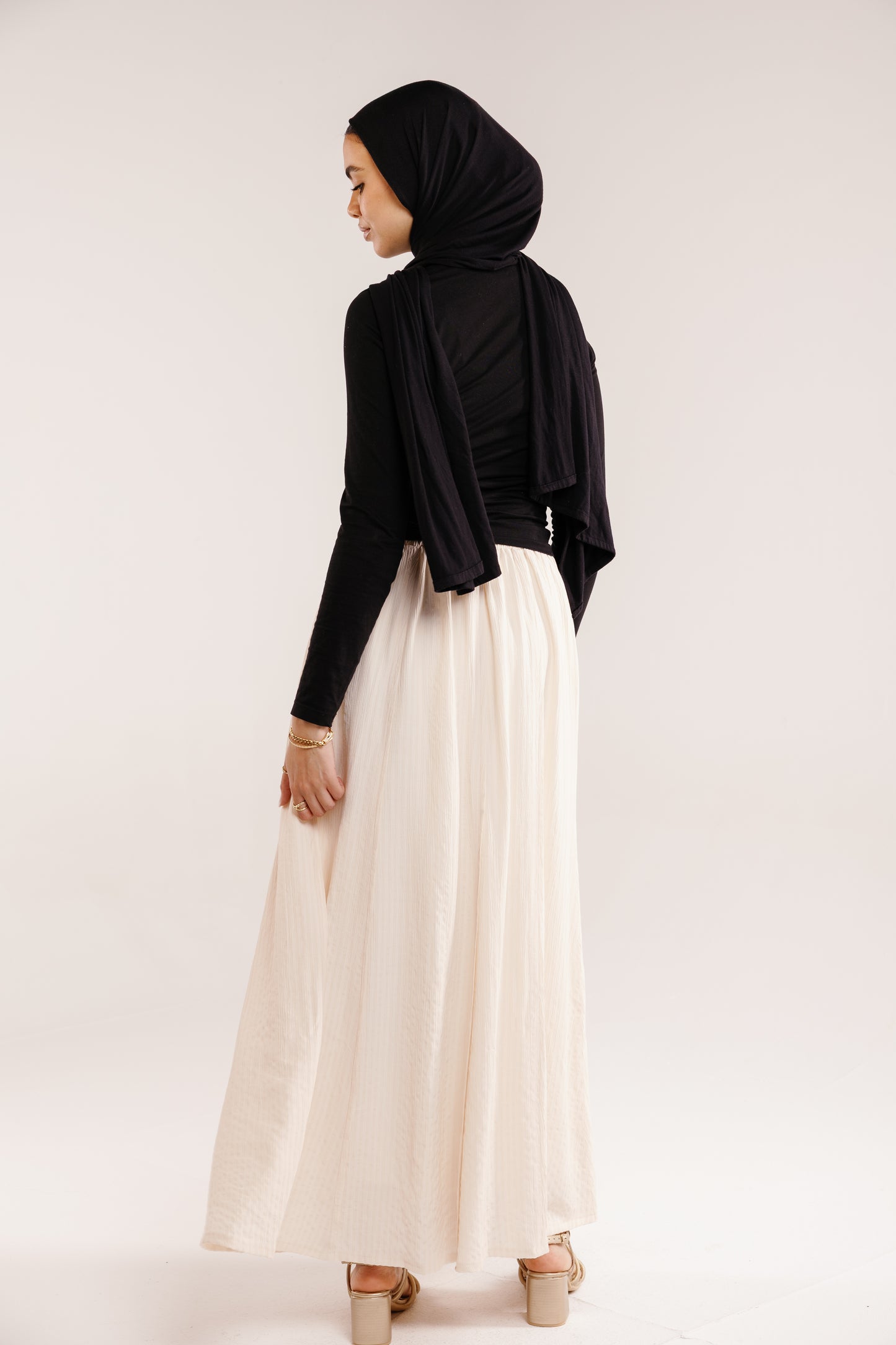 The Sway Skirt in Cream