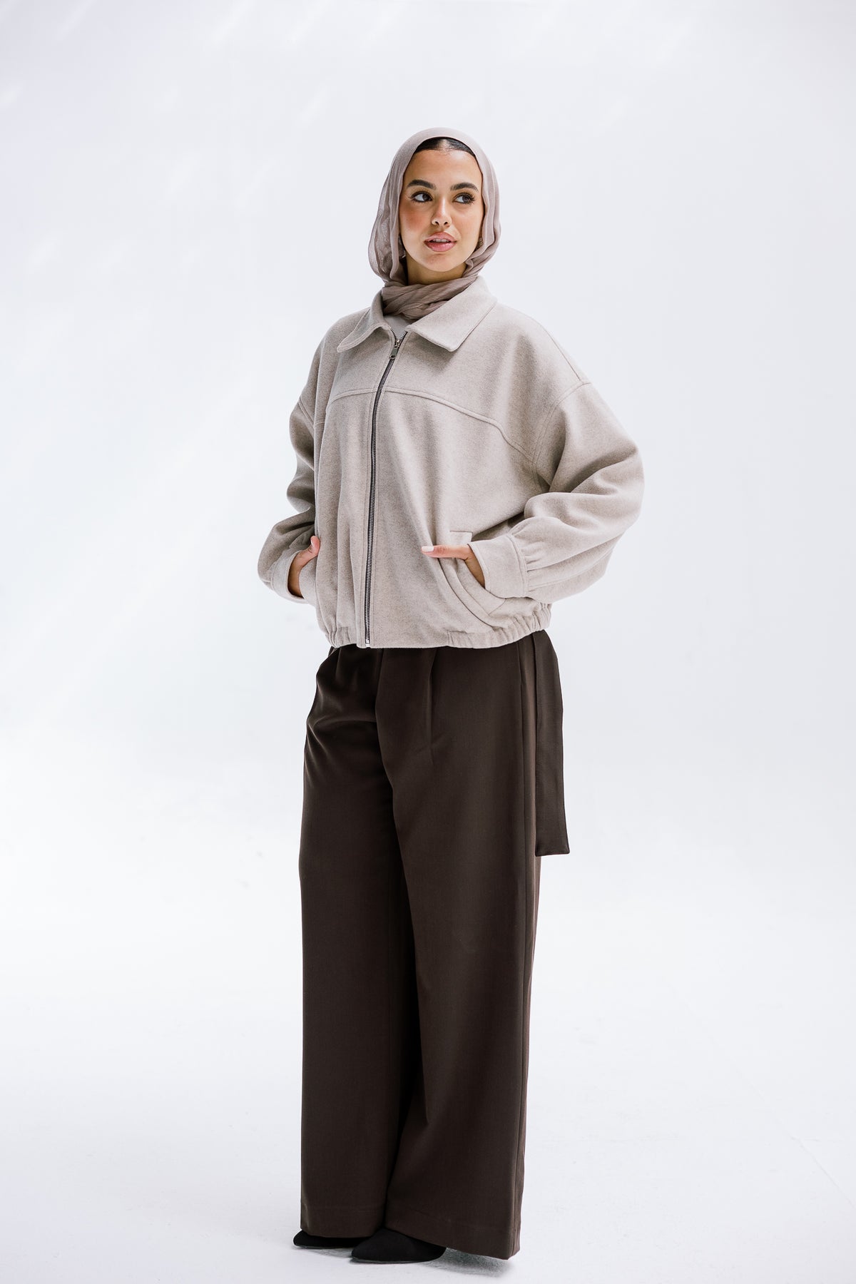 The Tailored Trousers in Brown