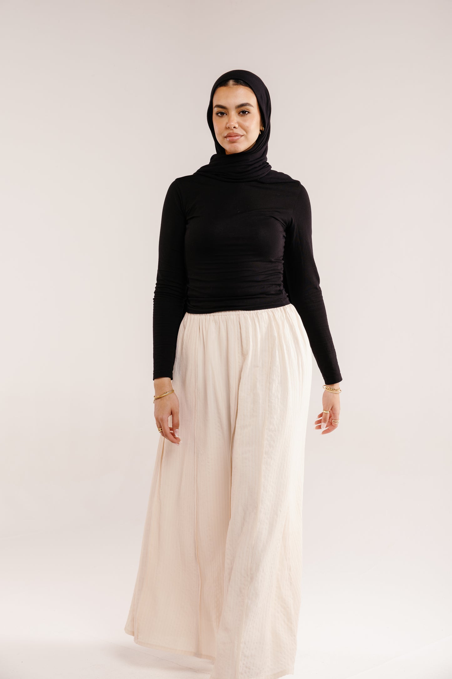 The Sway Skirt in Cream