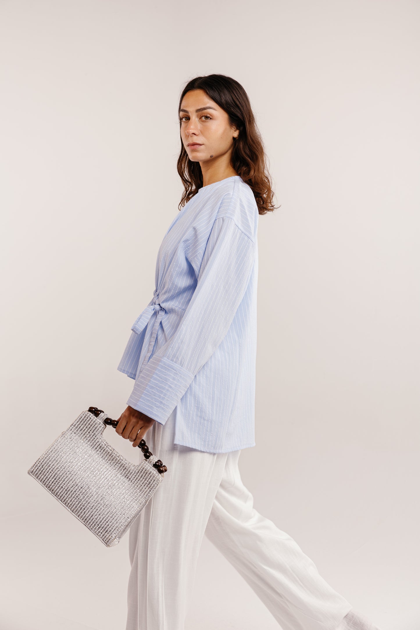 The Prism Pouch in White