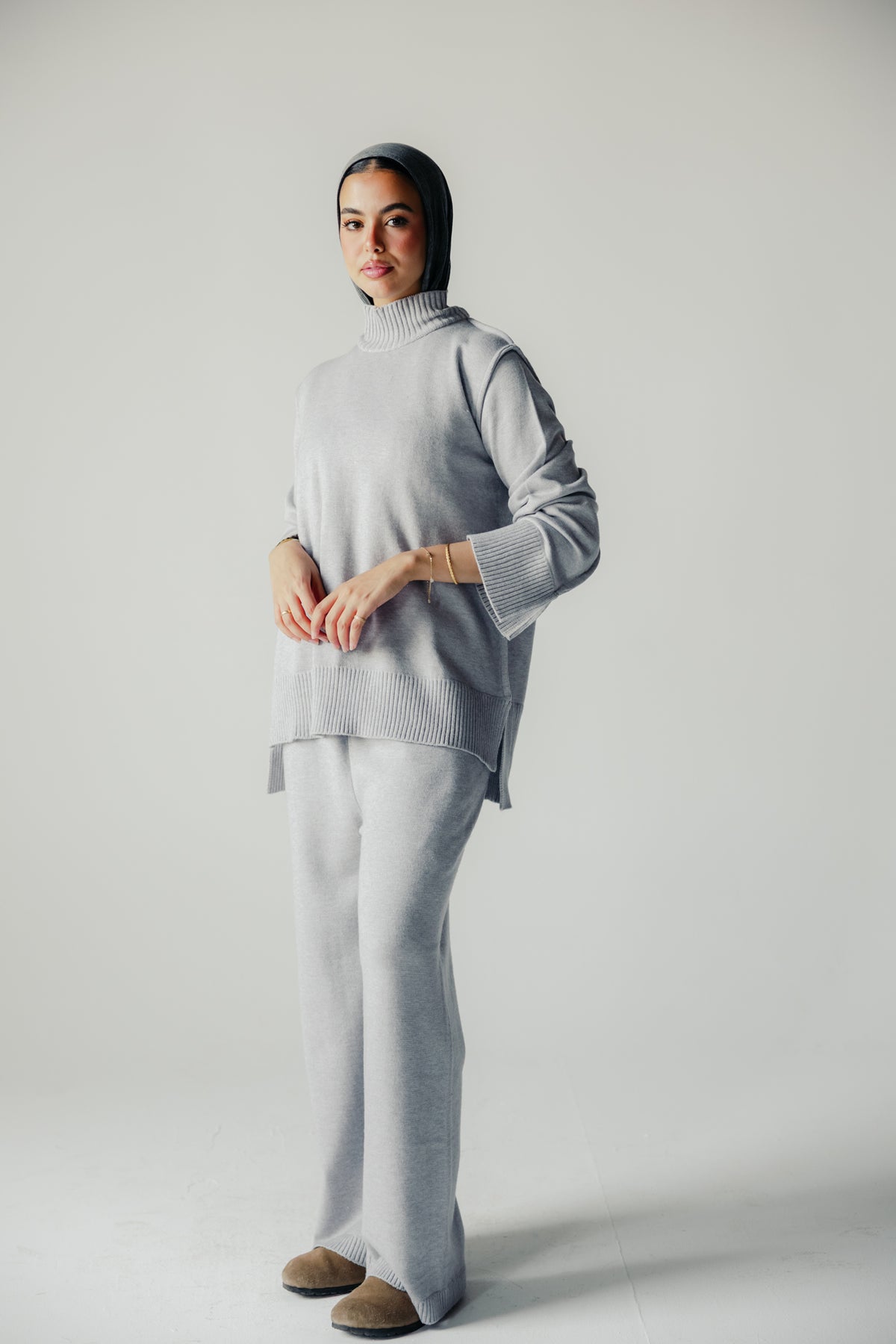 The Lounge Set in Cloud Gray