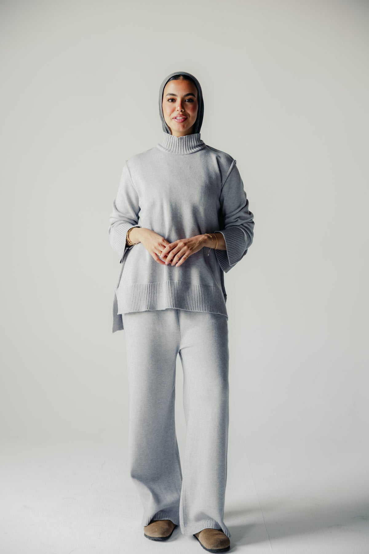 The Lounge Set in Cloud Gray