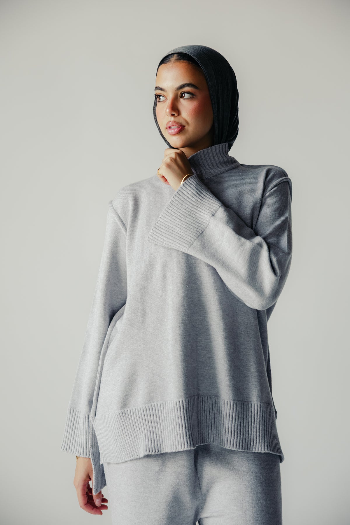 The Lounge Set in Cloud Gray
