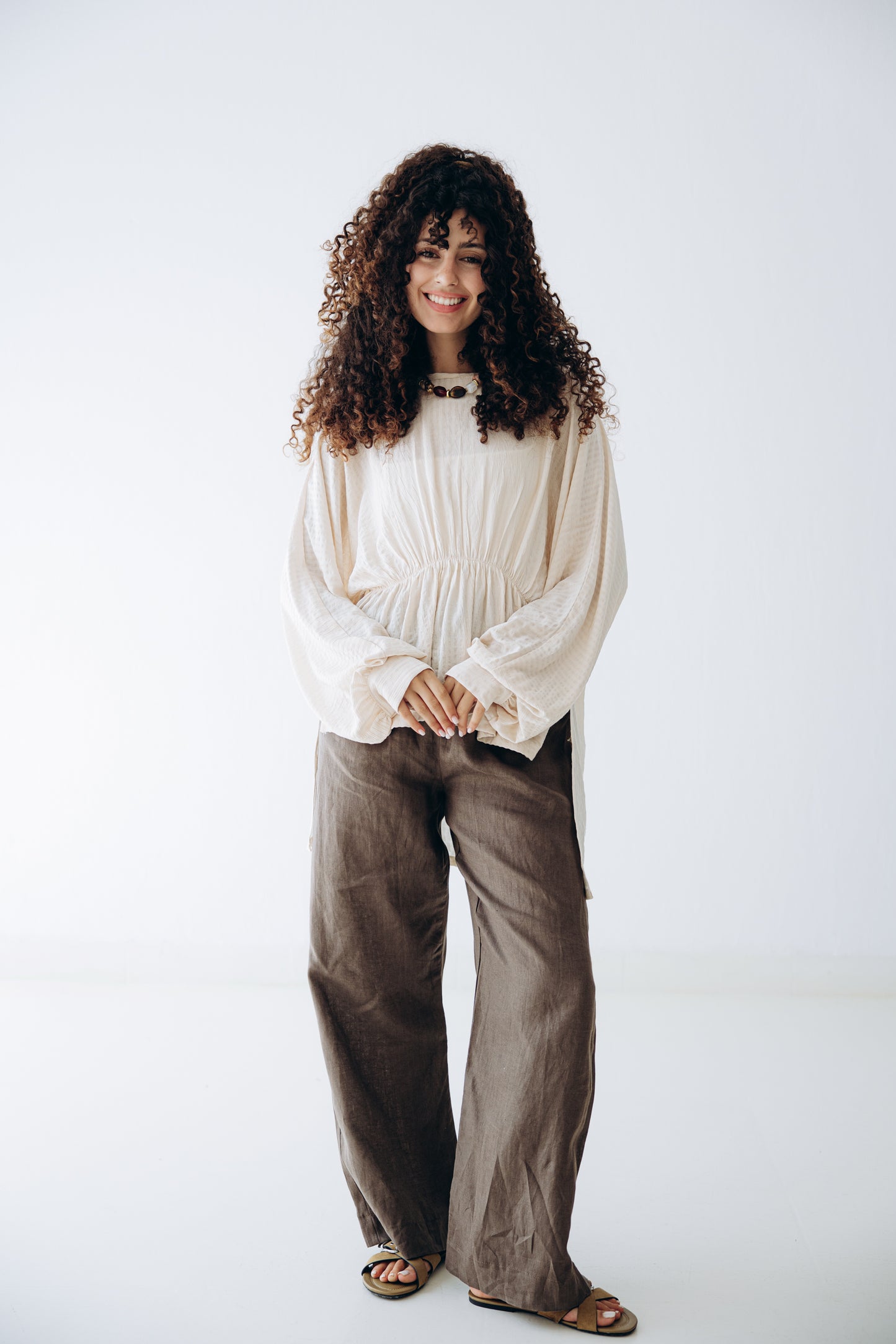 Willow Blouse in Cream