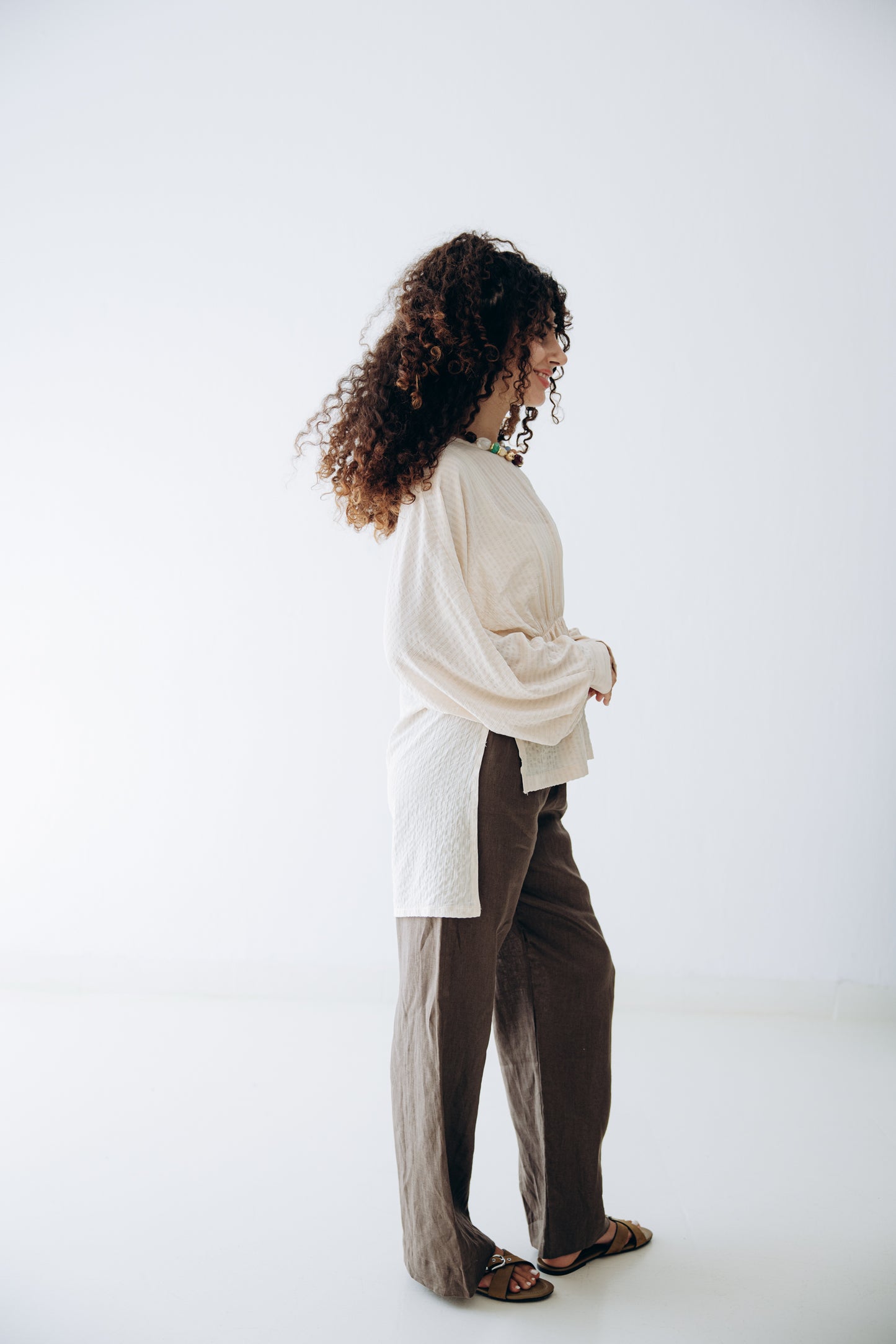 Willow Blouse in Cream