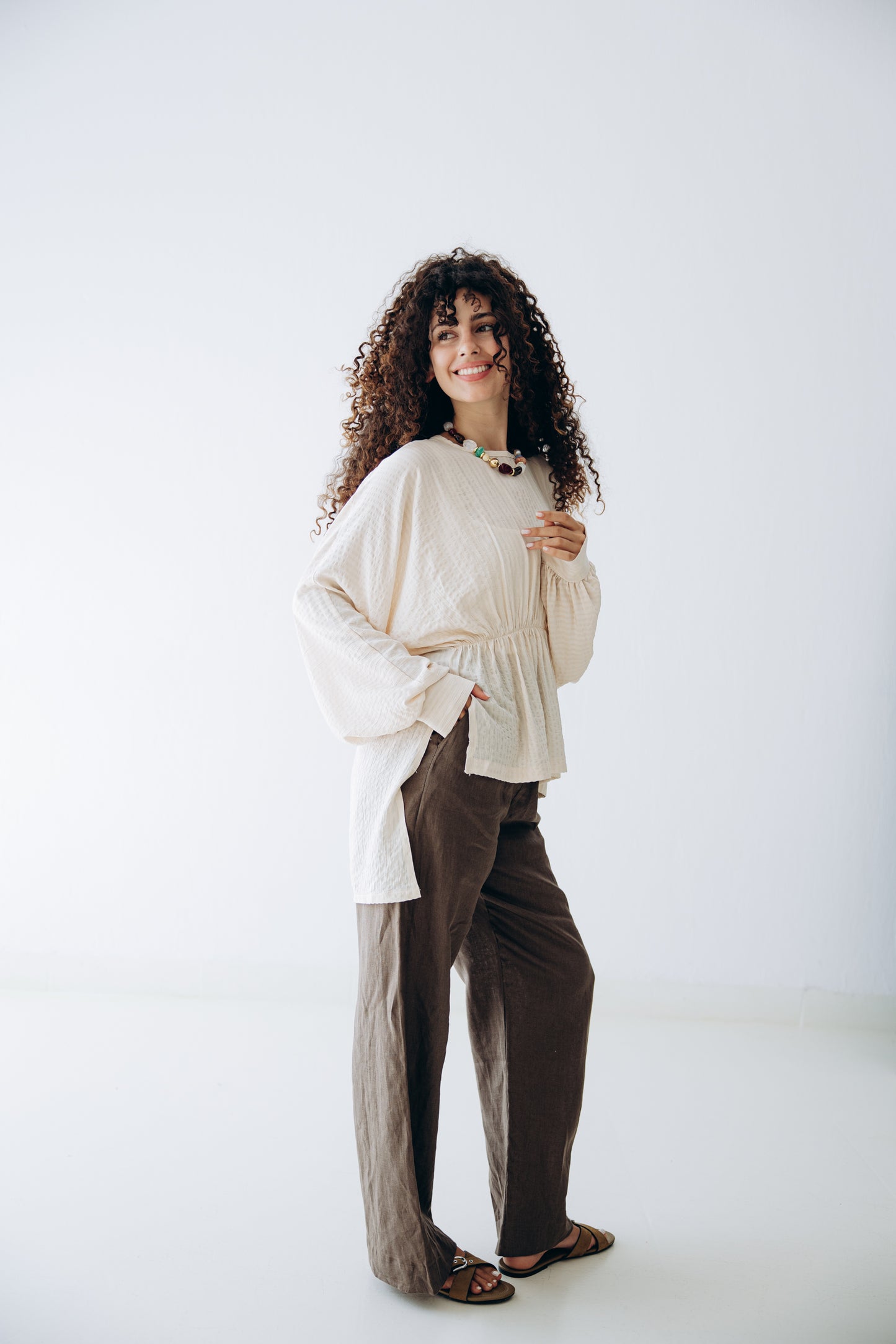 Willow Blouse in Cream