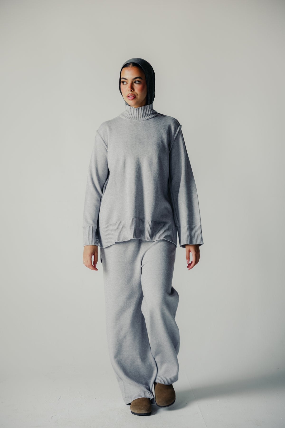 The Lounge Set in Cloud Gray