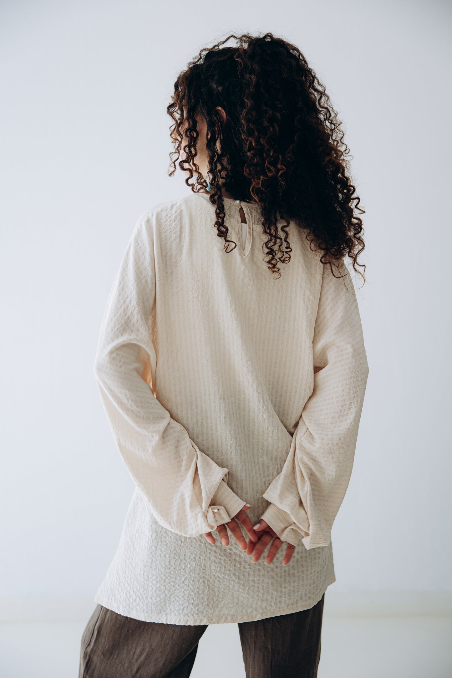 Willow Blouse in Cream
