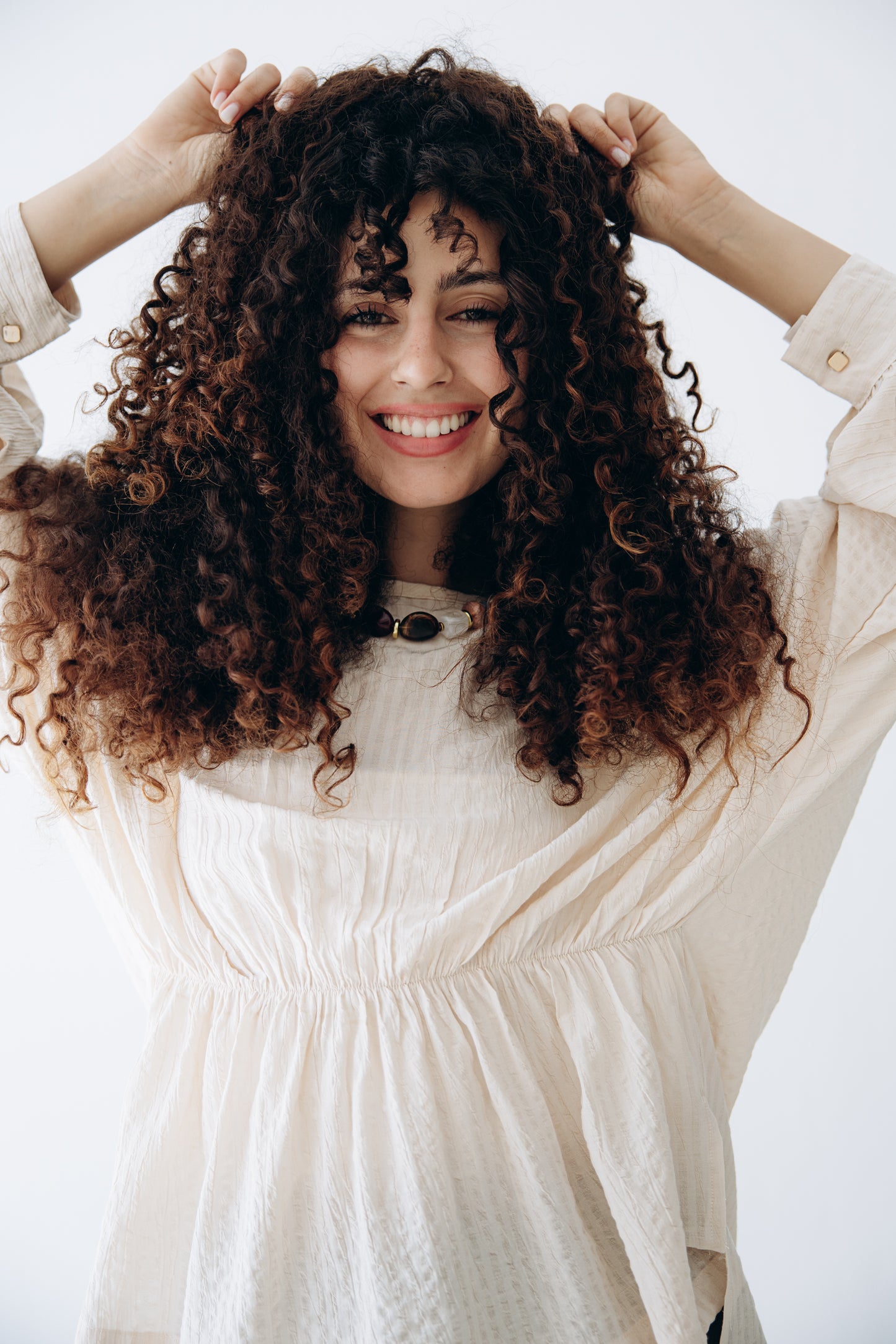 Willow Blouse in Cream