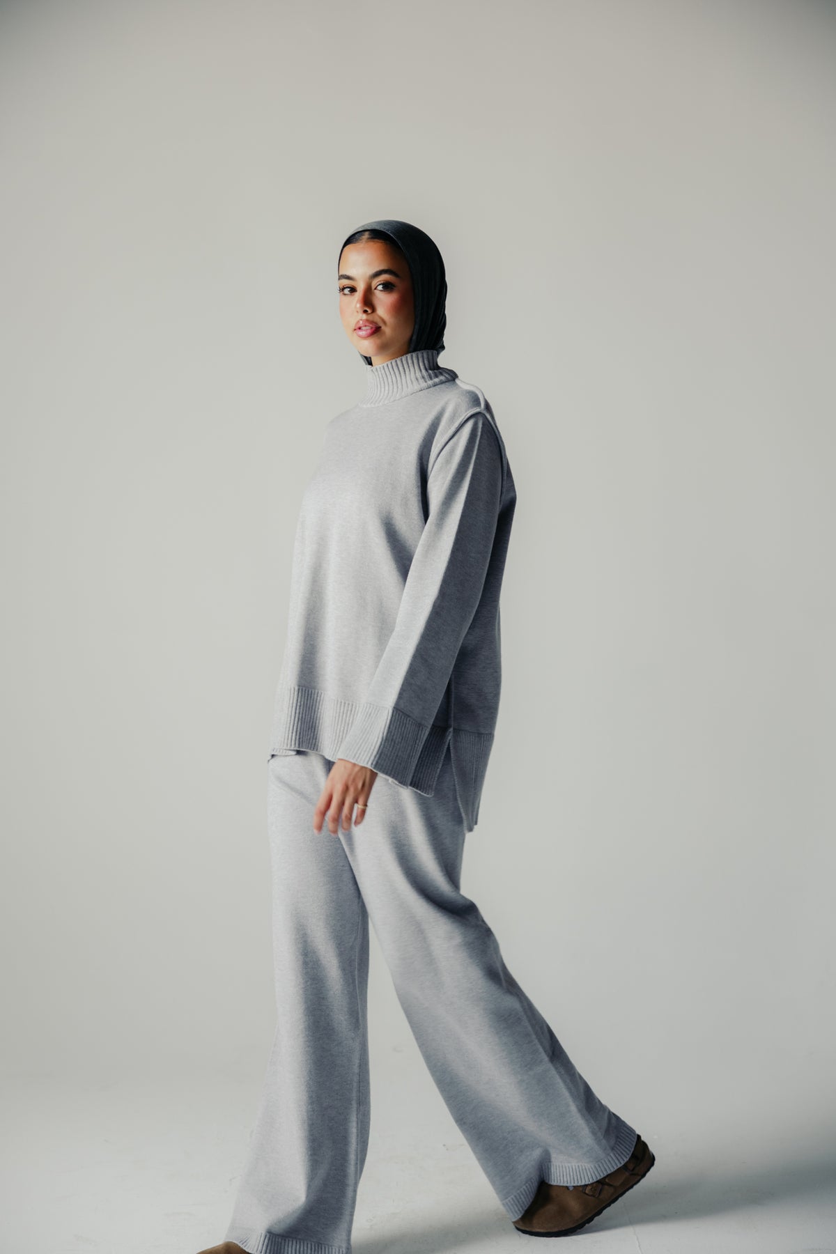 The Lounge Set in Cloud Gray