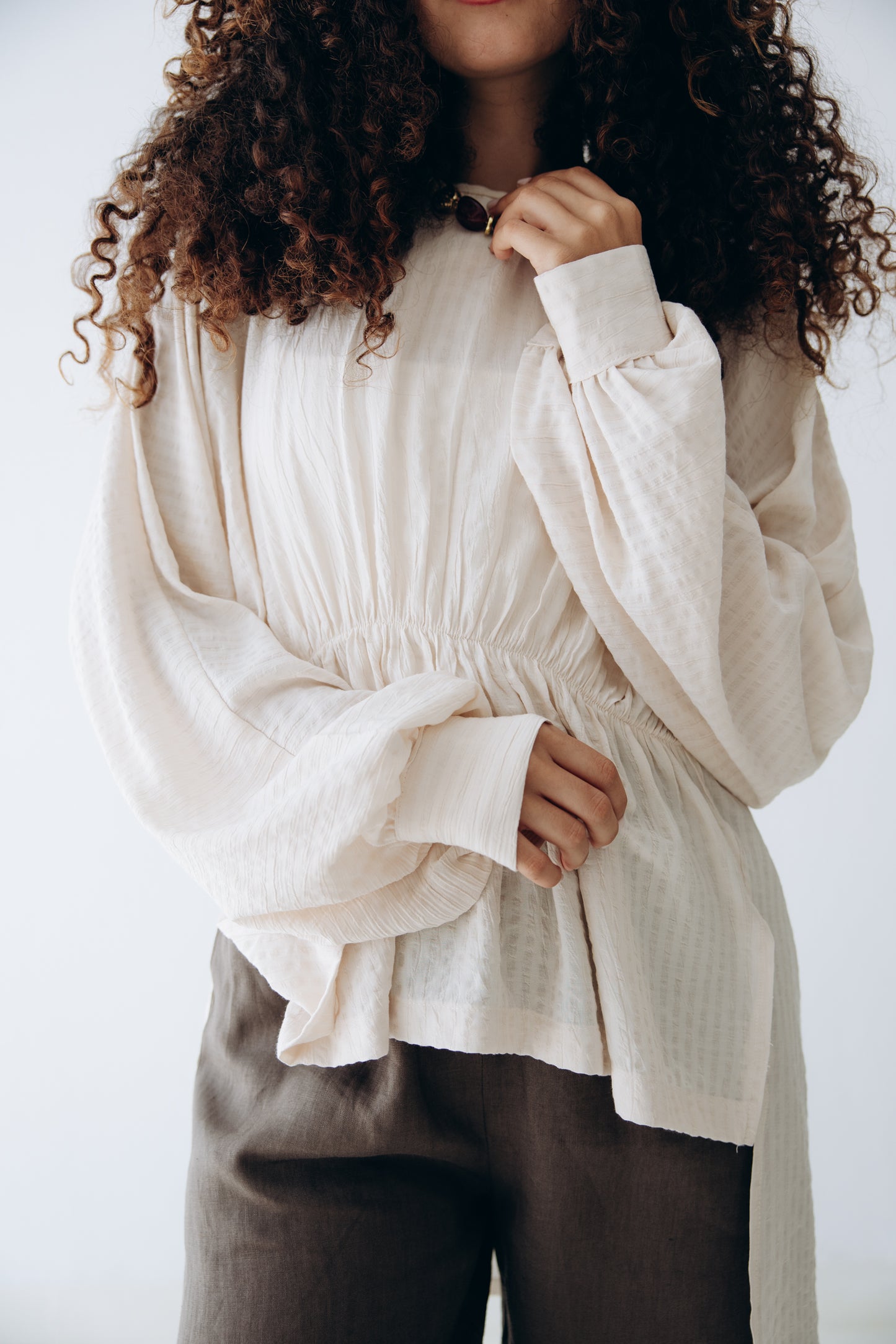 Willow Blouse in Cream