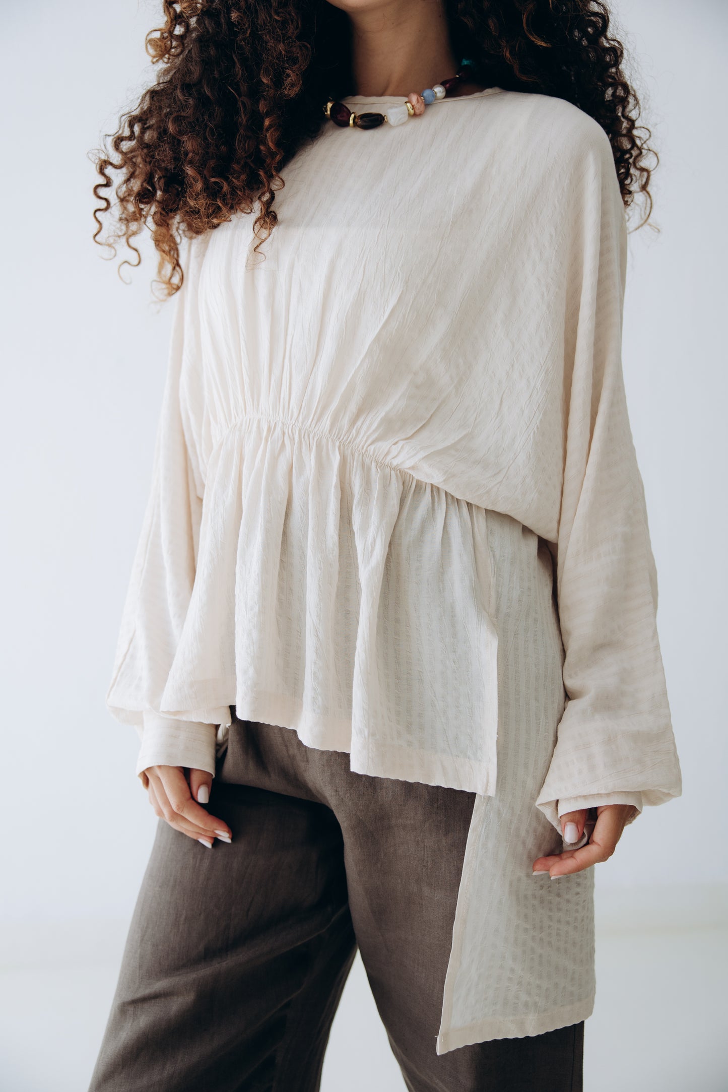 Willow Blouse in Cream