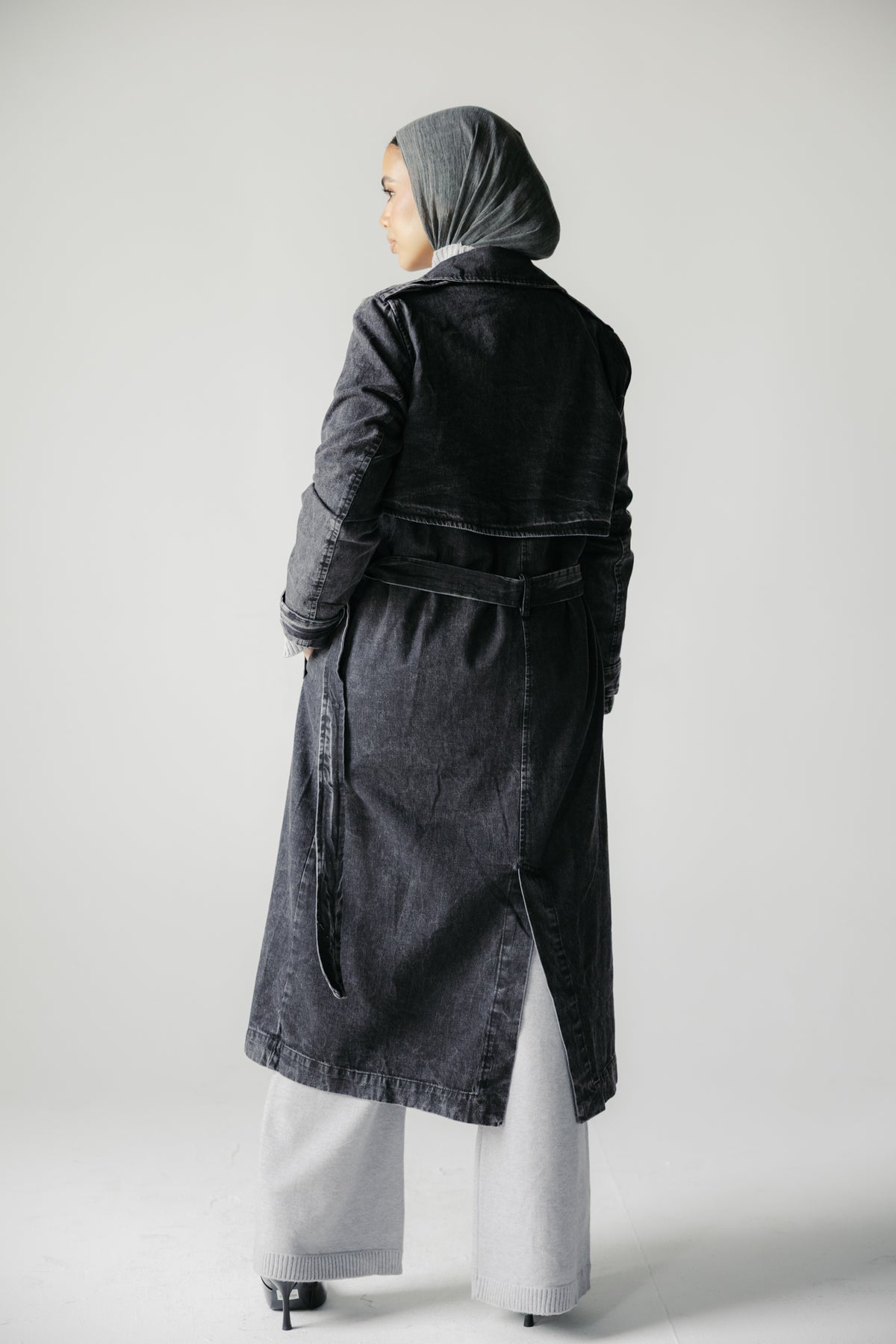 The Easy Days Denim Trench