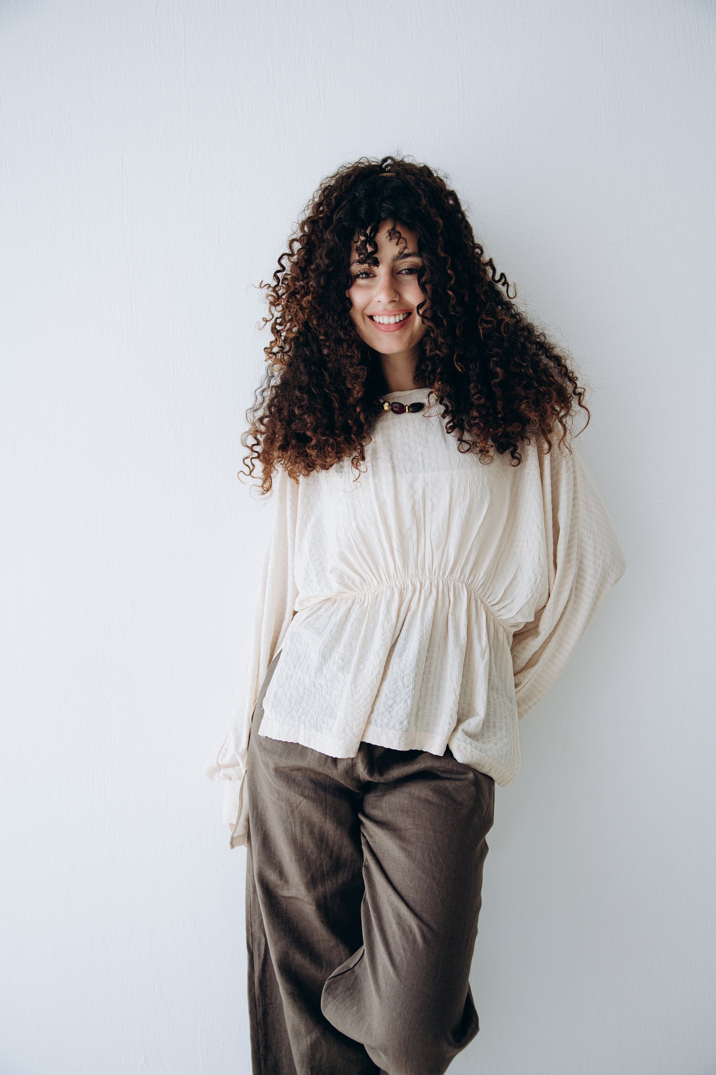 Willow Blouse in Cream