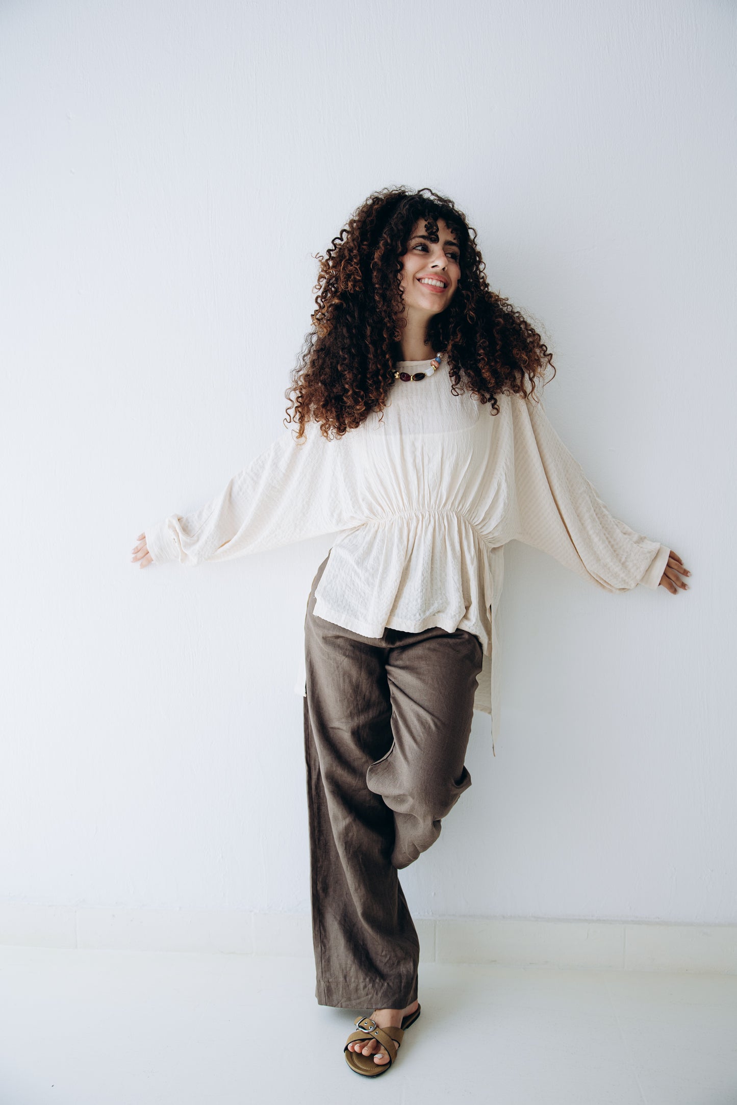 Willow Blouse in Cream