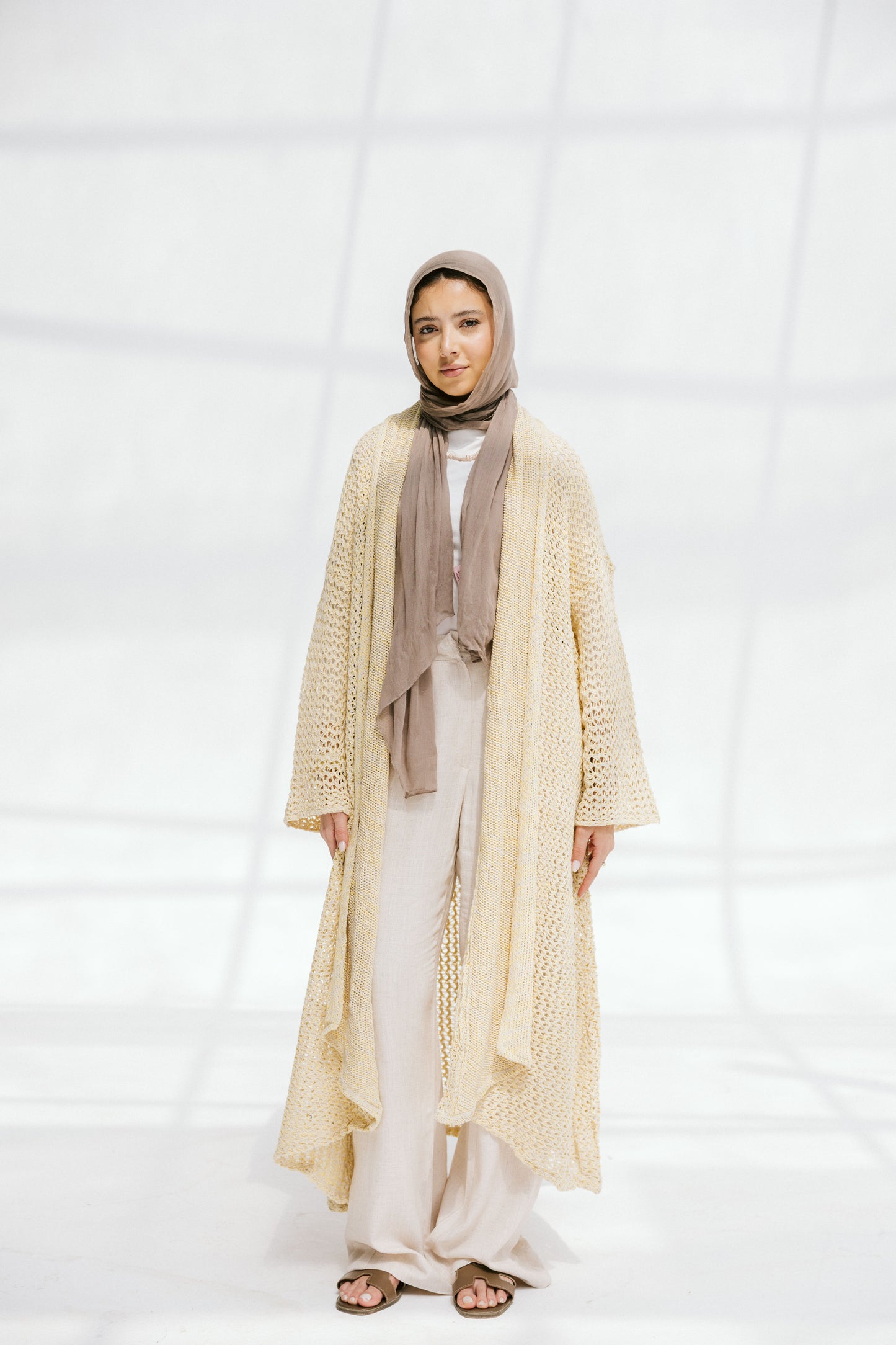 The Haze Cardigan in Corn