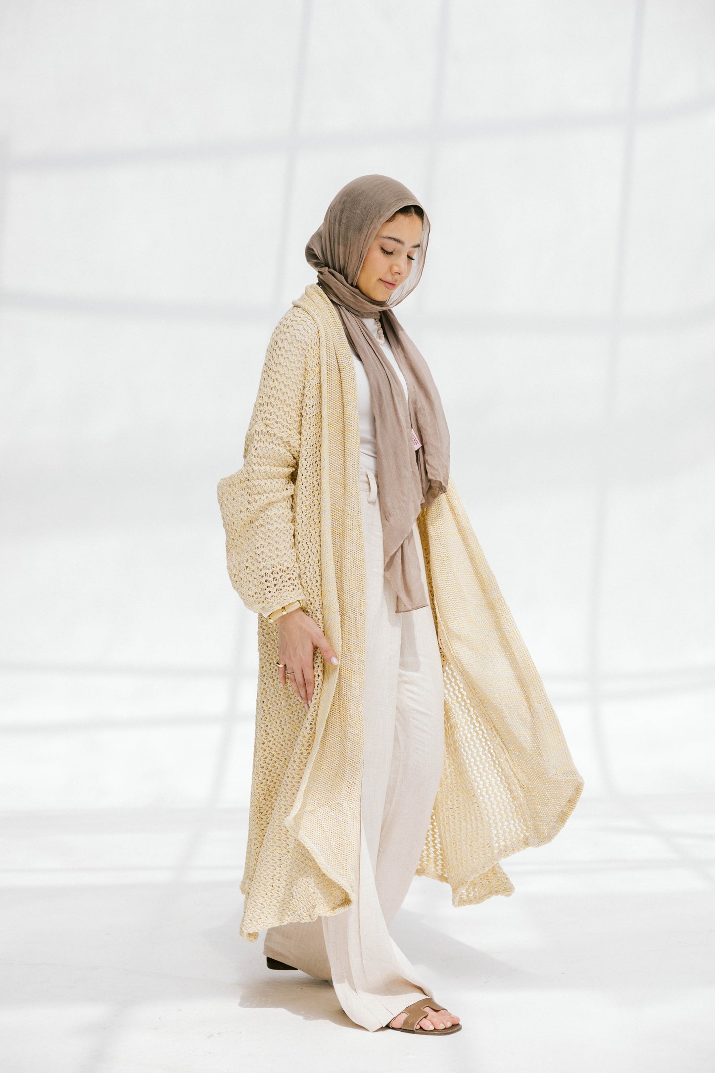 The Haze Cardigan in Corn