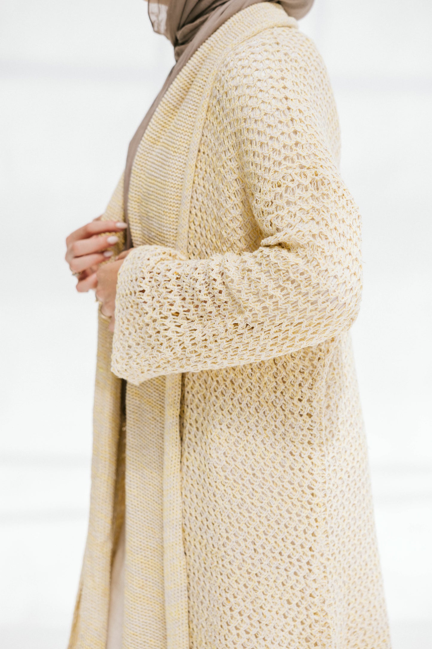 The Haze Cardigan in Corn