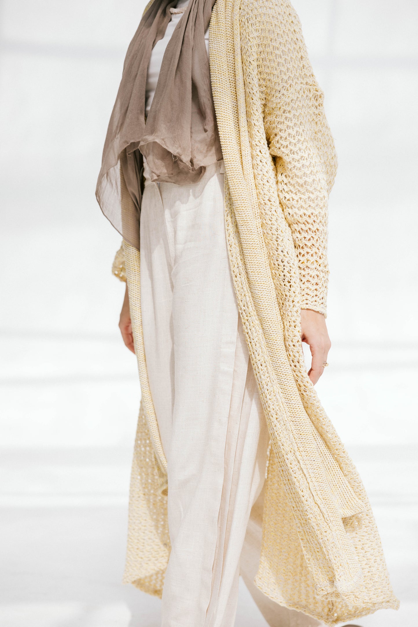 The Haze Cardigan in Corn