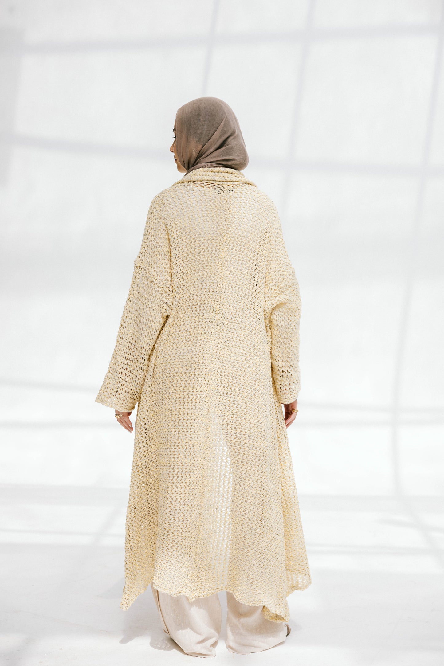 The Haze Cardigan in Corn