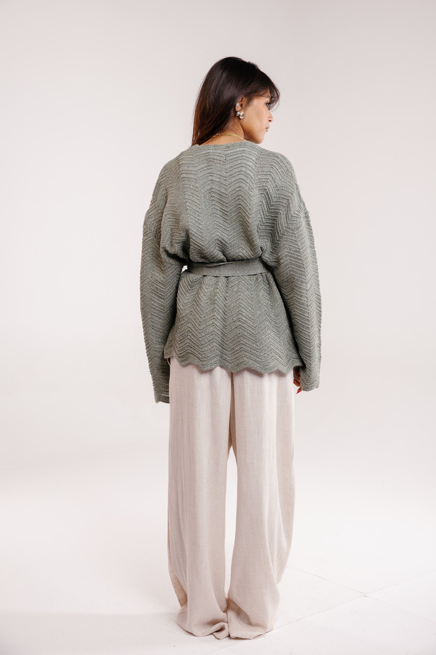Rosalie Knit 2.0 Cardigan in Mint