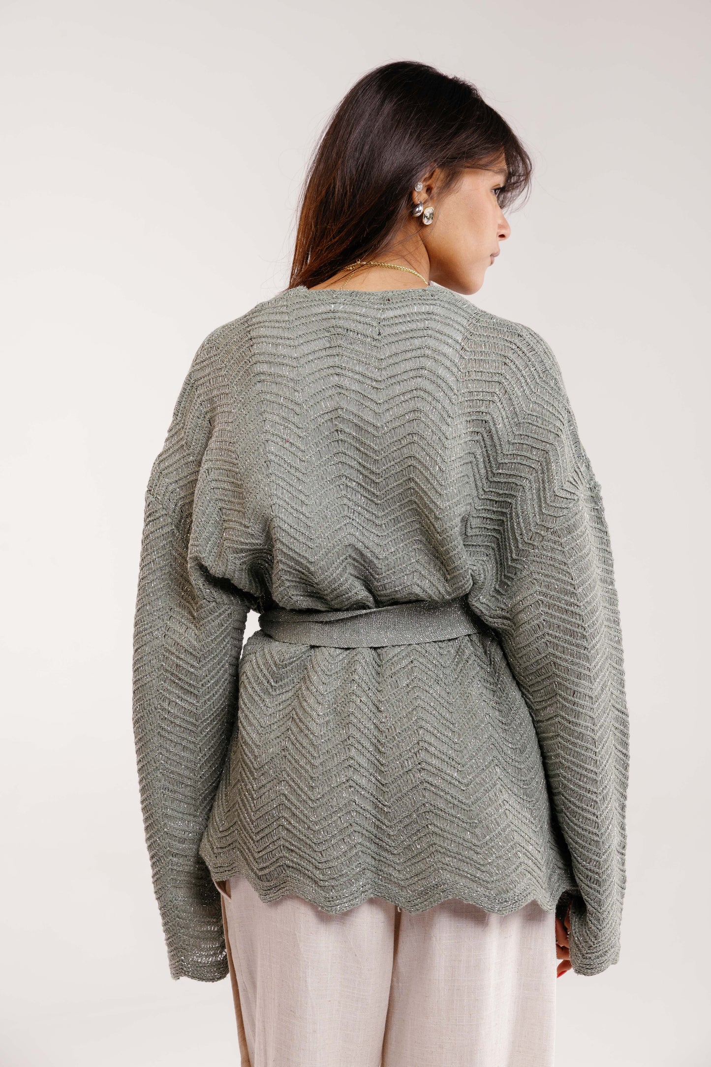 Rosalie Knit 2.0 Cardigan in Mint