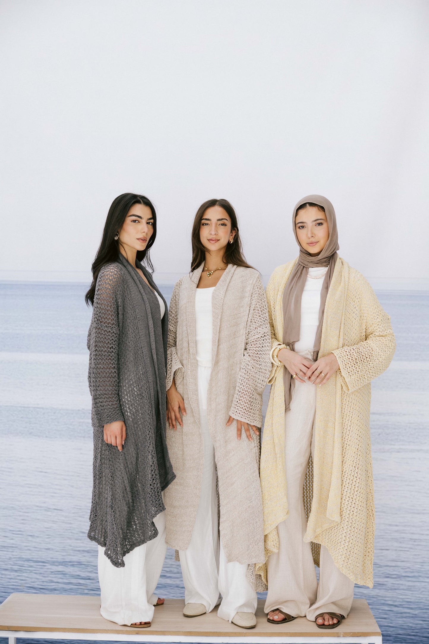 The Haze Cardigan in Beige 2.0
