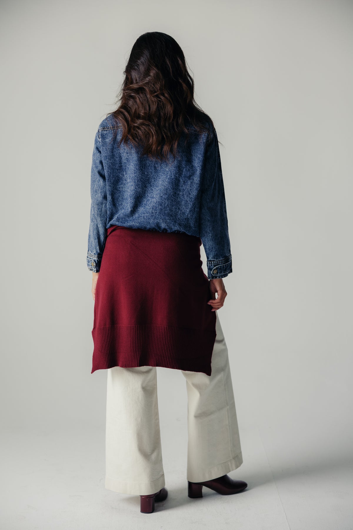 The Outline Crop Denim