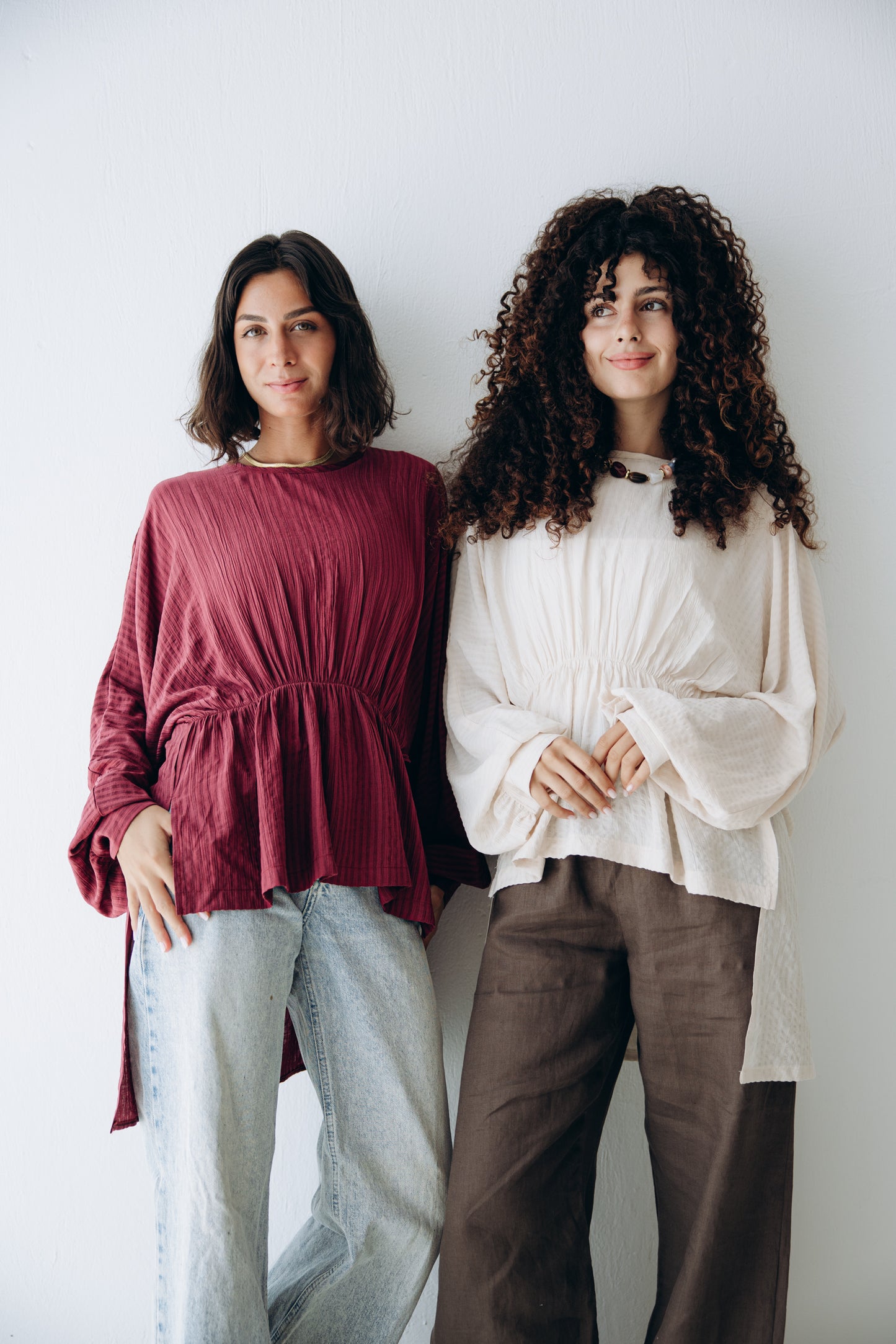 Willow Blouse in Ruby