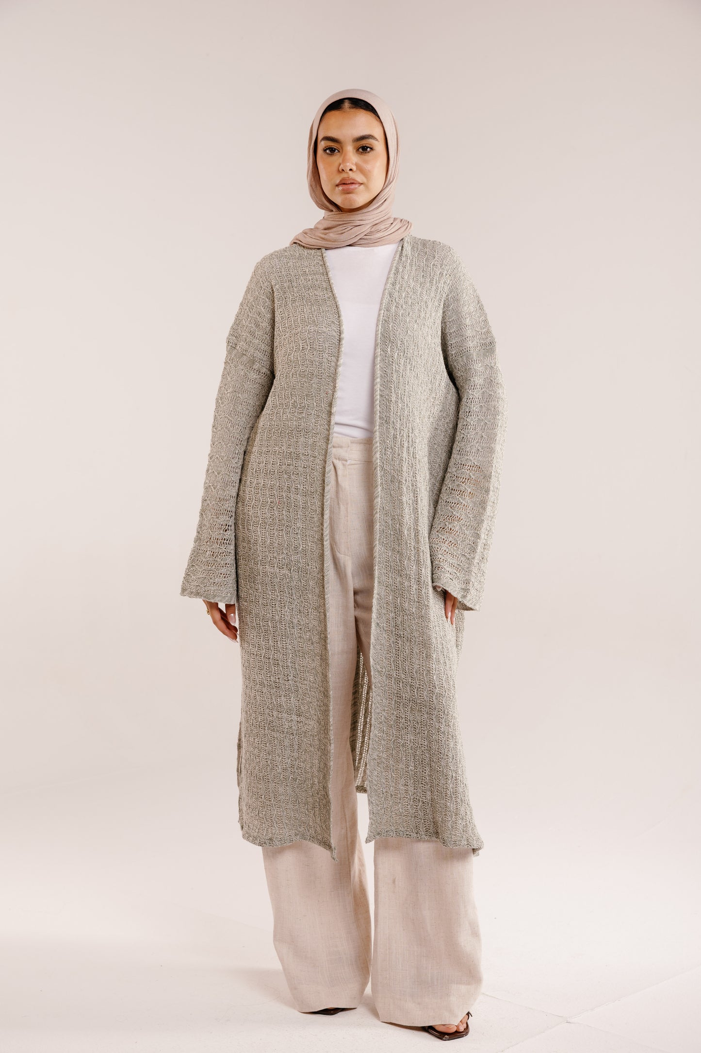 Cloud Knit Cardigan in Basil