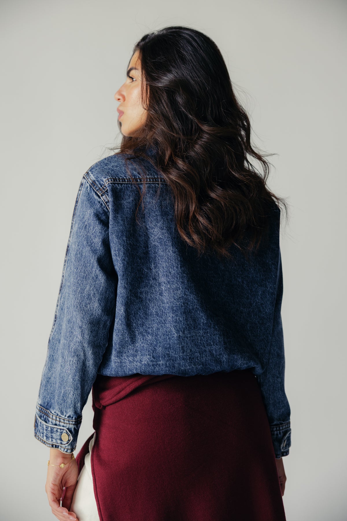 The Outline Crop Denim