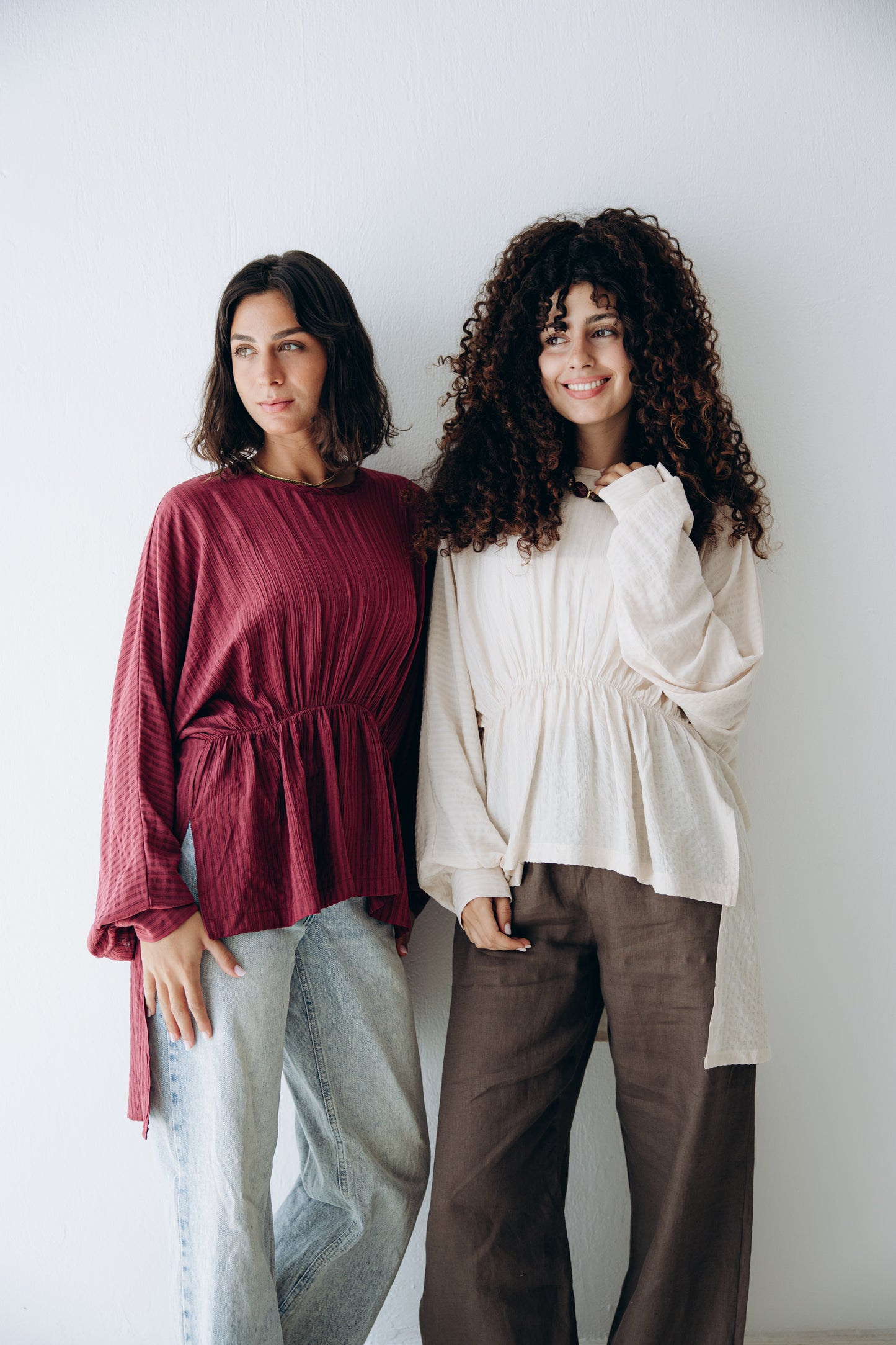 Willow Blouse in Ruby