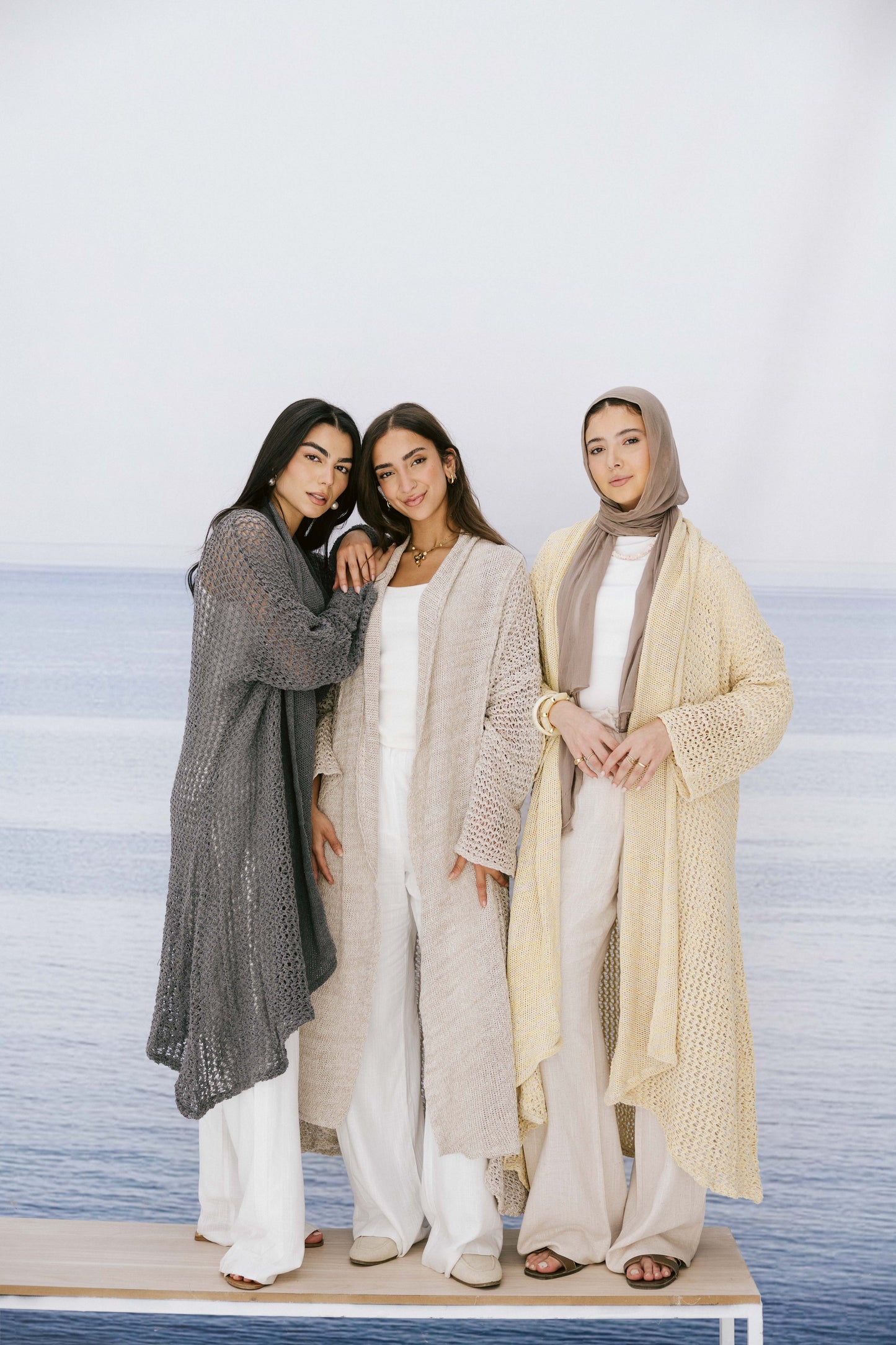 The Haze Cardigan in Beige 2.0