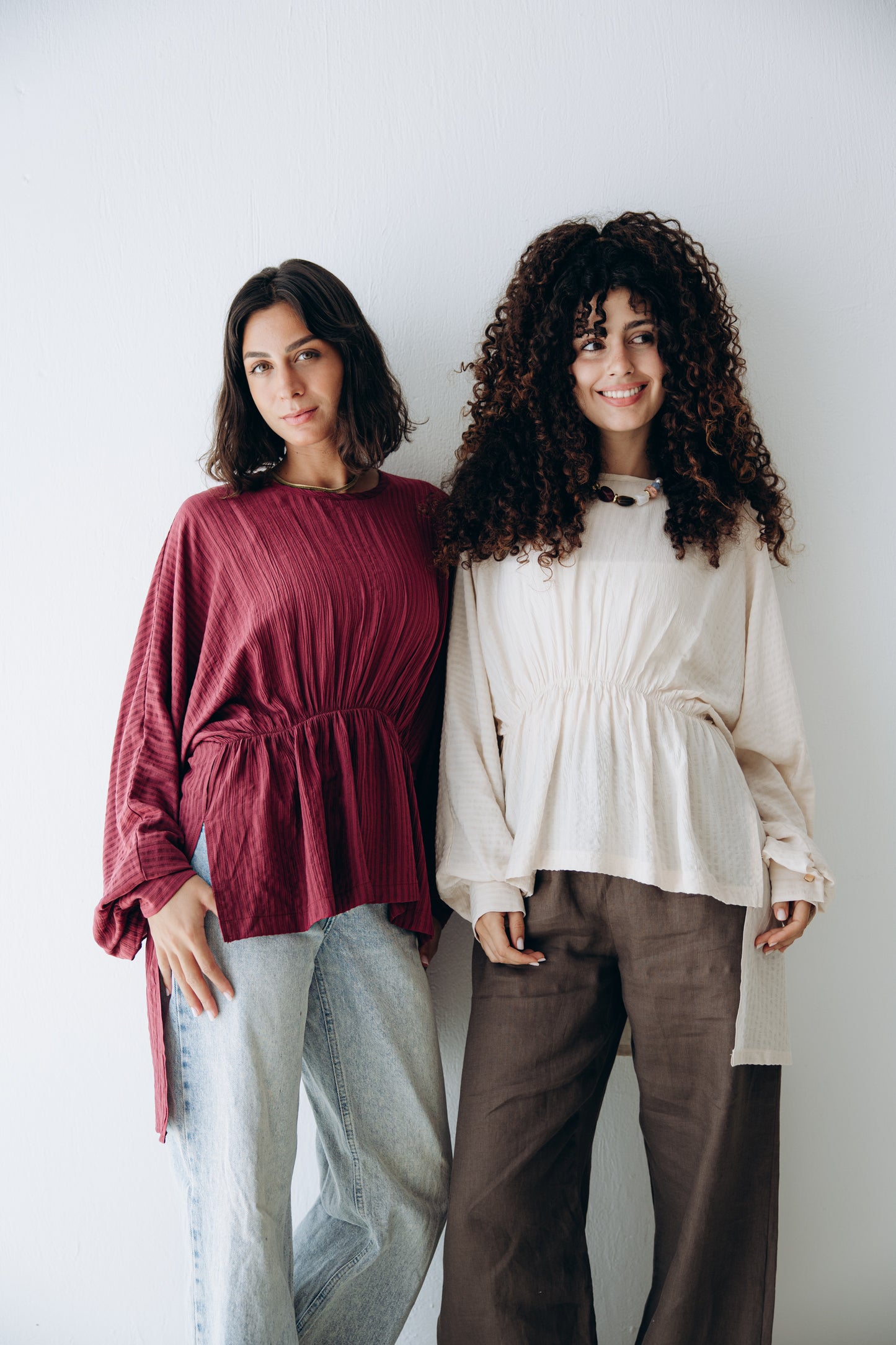 Willow Blouse in Ruby