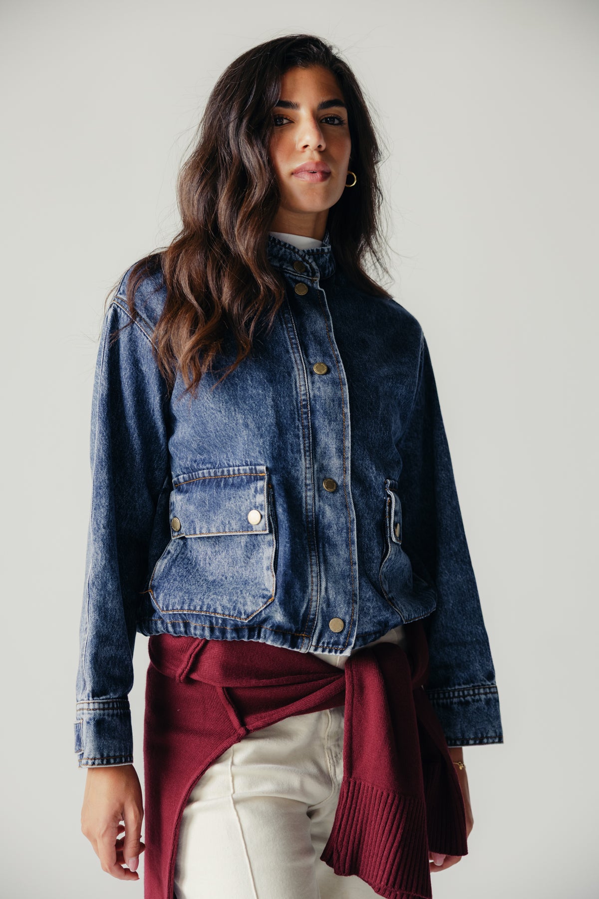 The Outline Crop Denim