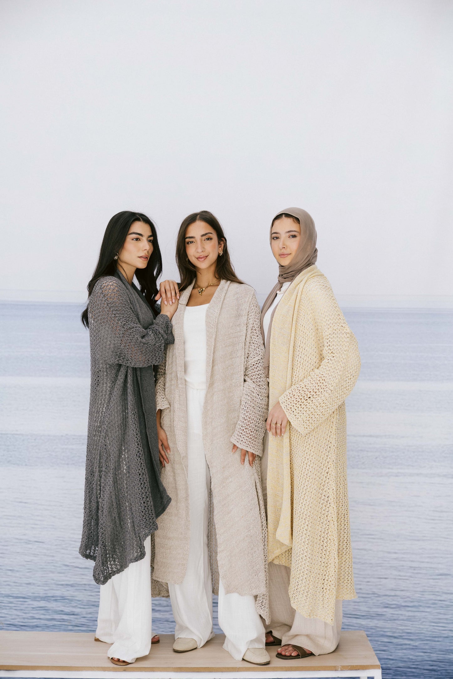 The Haze Cardigan in Beige 2.0