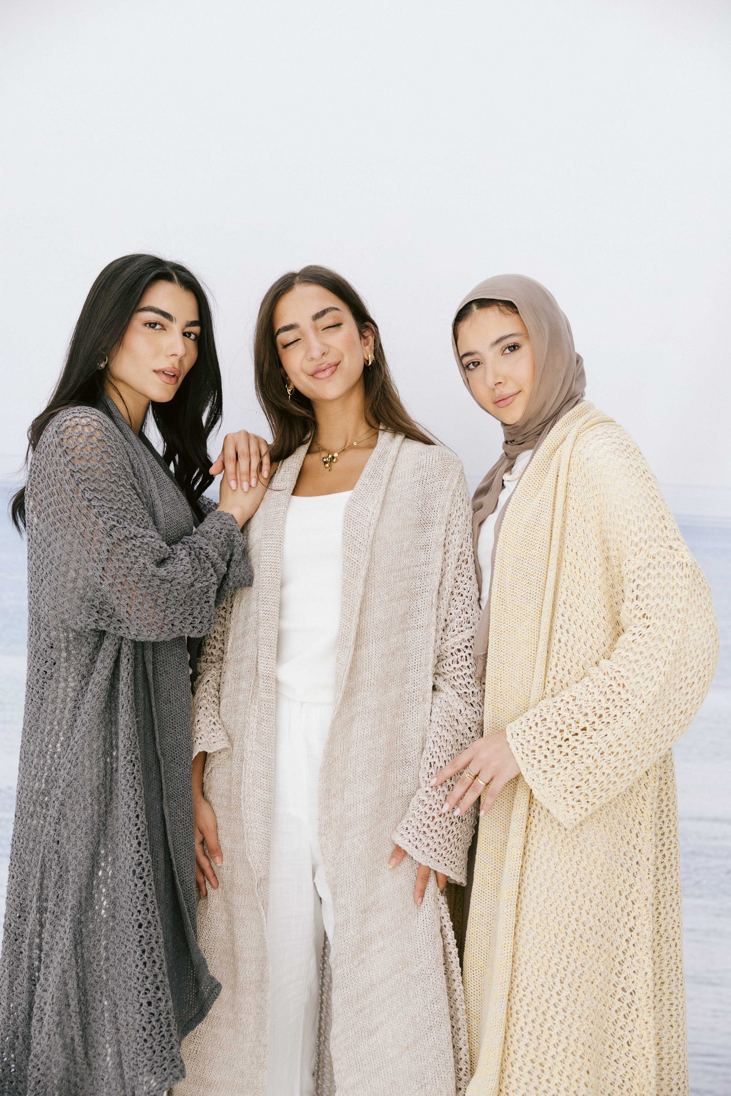 The Haze Cardigan in Beige 2.0