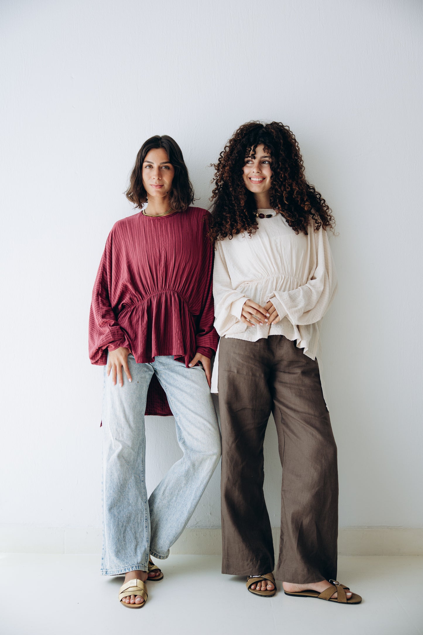 Willow Blouse in Ruby