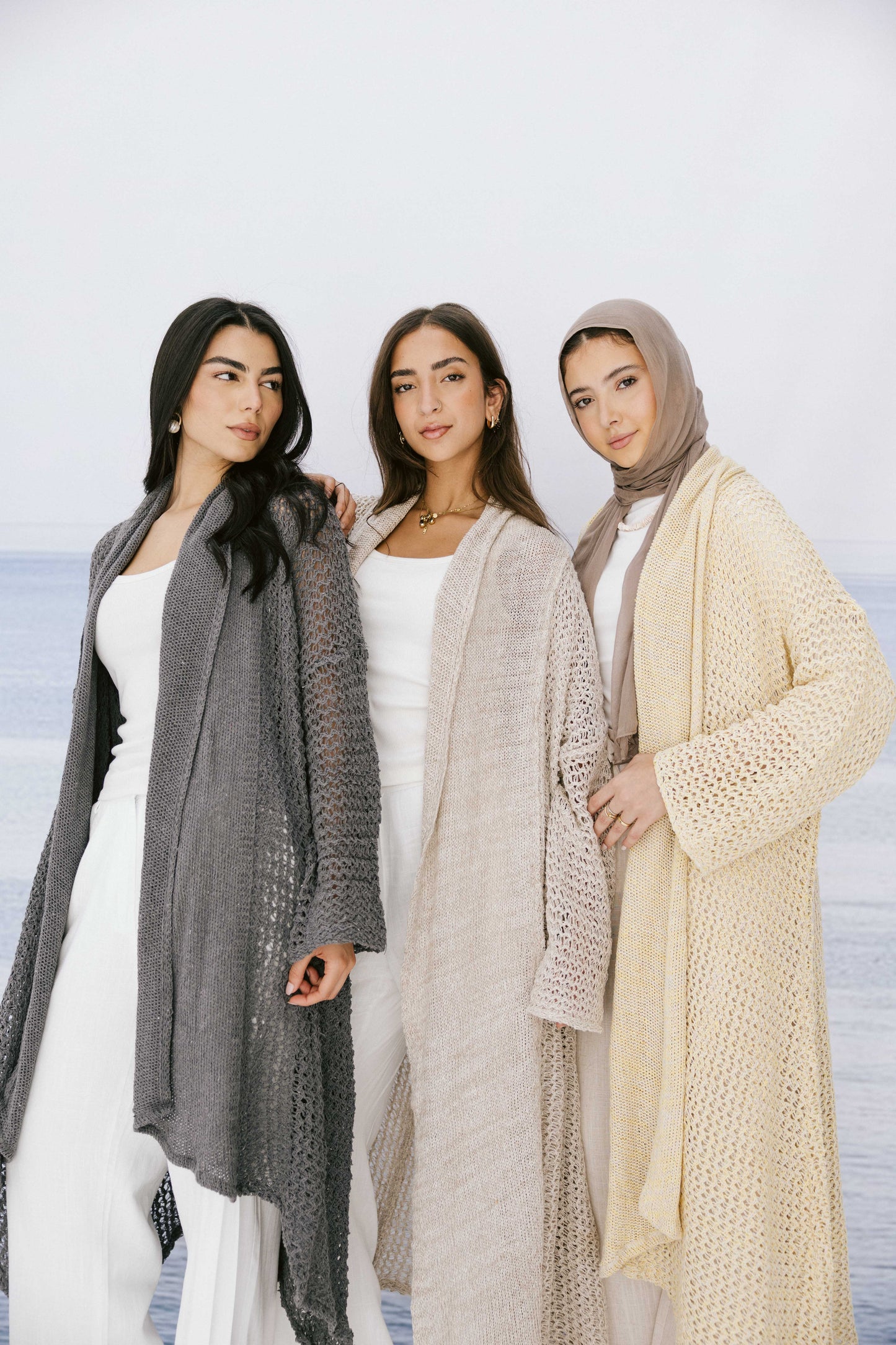 The Haze Cardigan in Beige 2.0