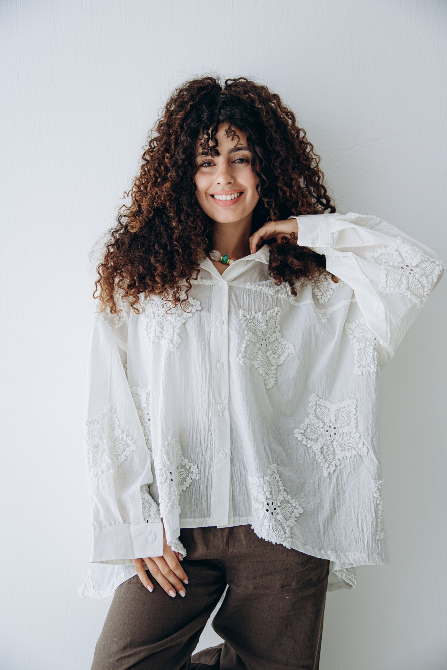 Amber Embroidery Blouse