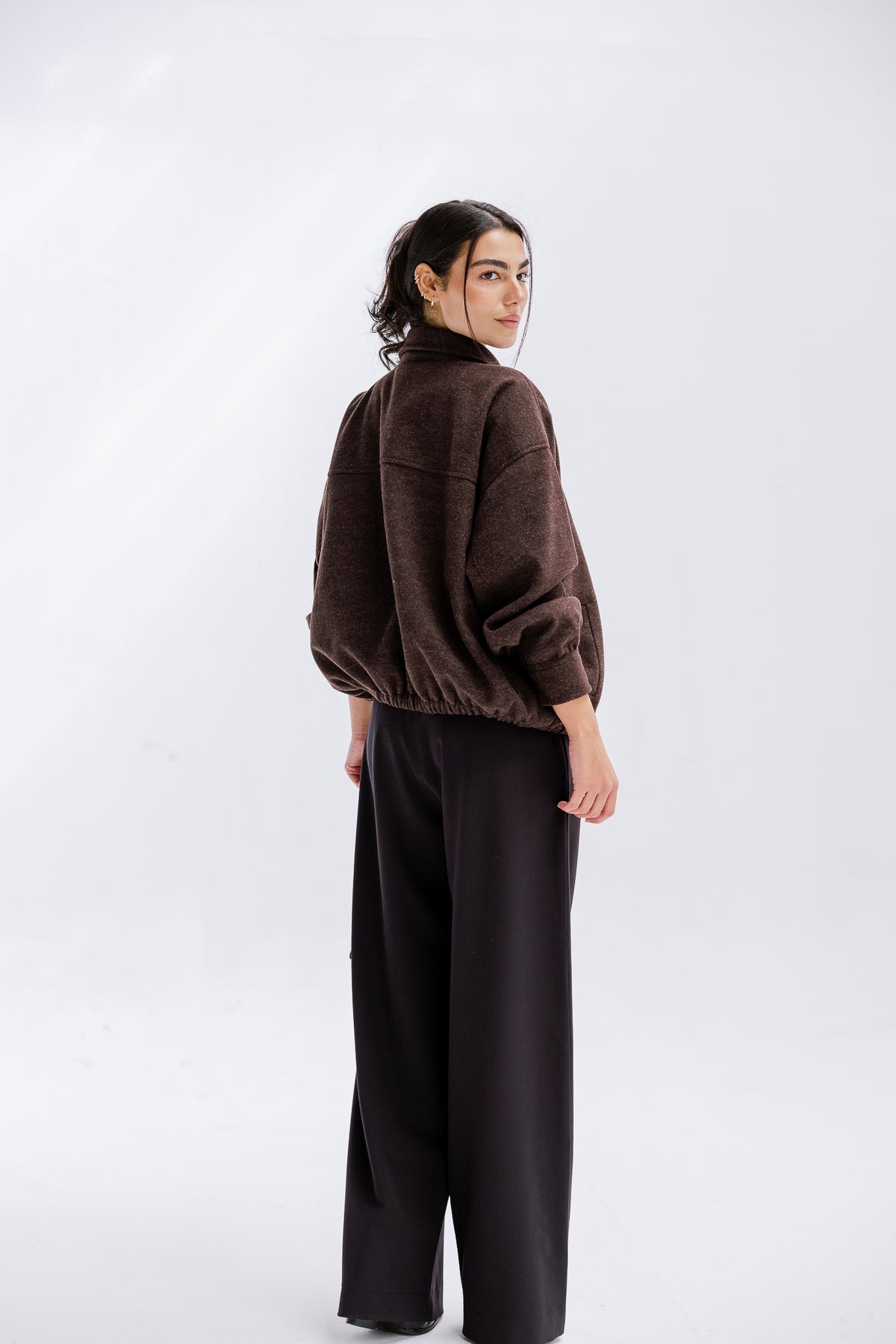 Daily Bomber Jacket in Cocoa