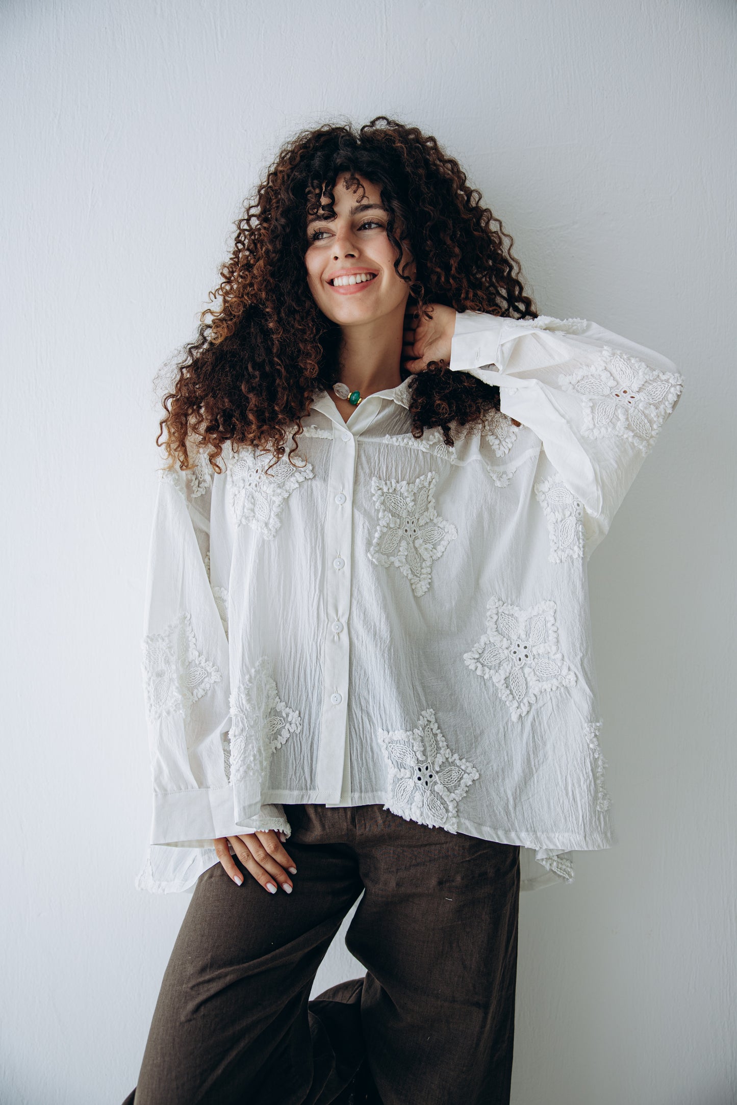 Amber Embroidery Blouse