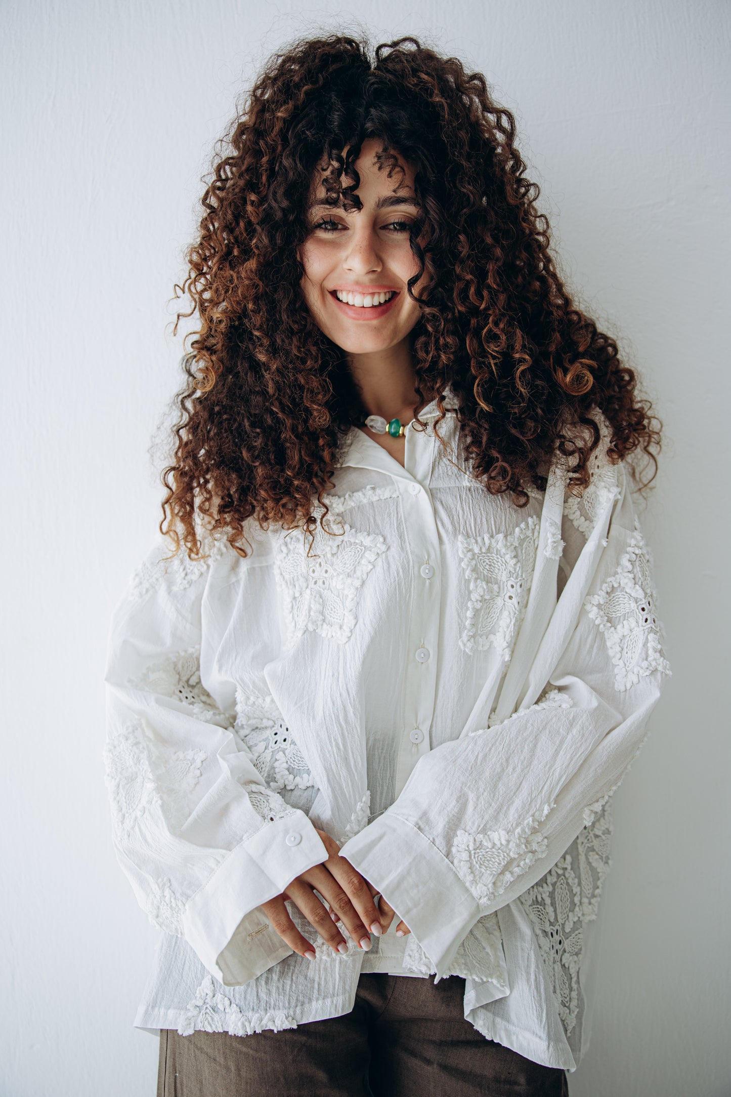 Amber Embroidery Blouse