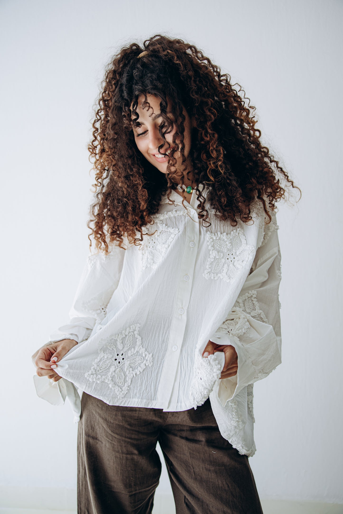 Amber Embroidery Blouse