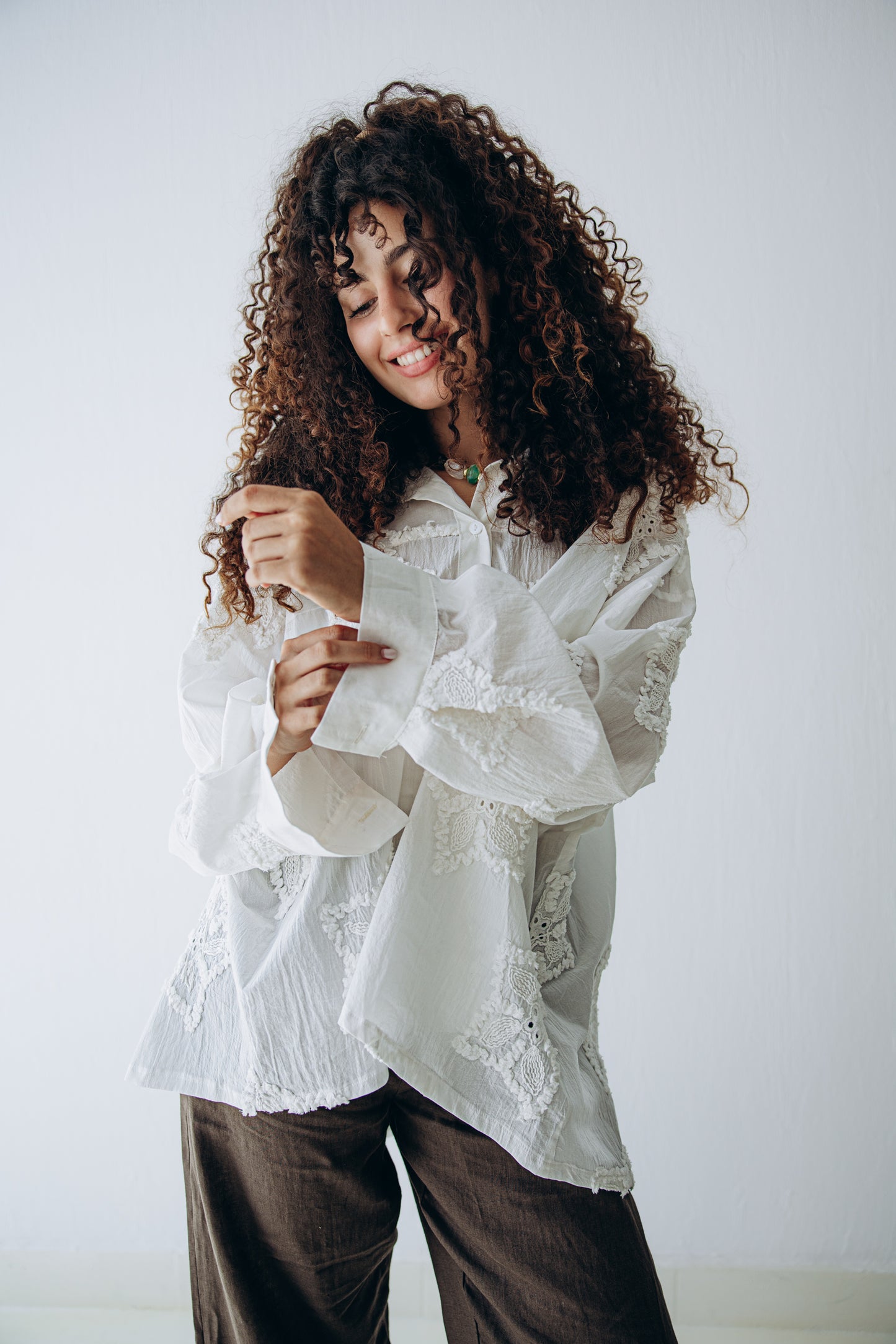 Amber Embroidery Blouse