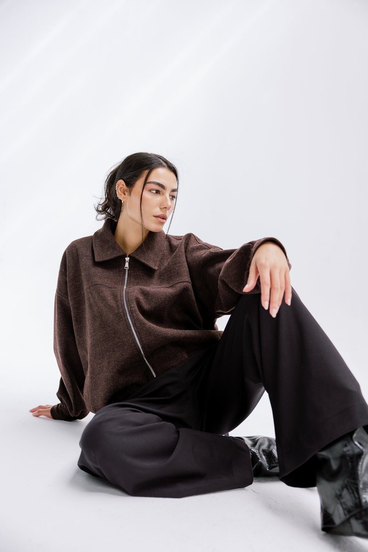 Daily Bomber Jacket in Cocoa