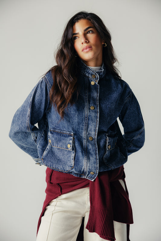 The Outline Crop Denim