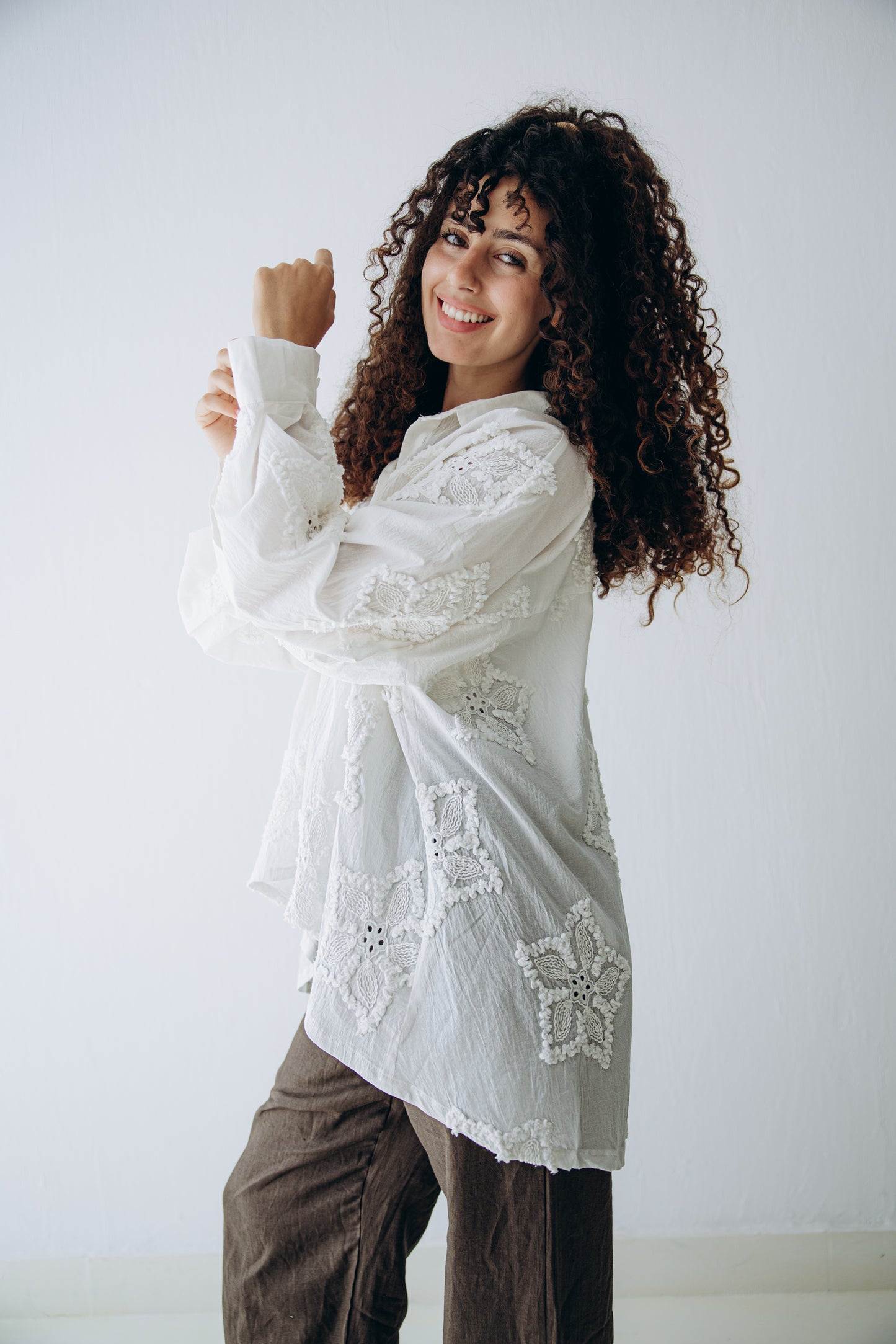 Amber Embroidery Blouse