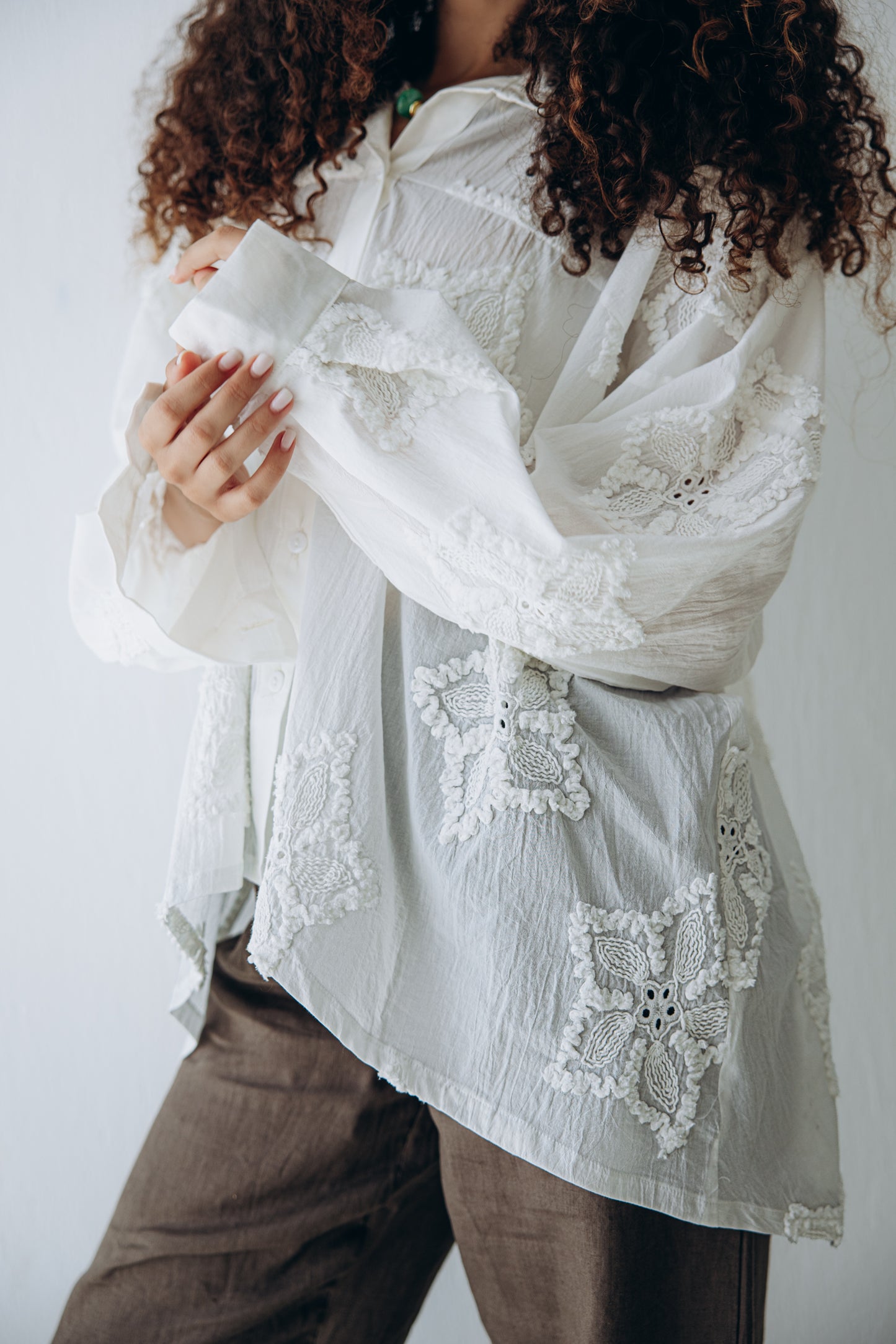 Amber Embroidery Blouse