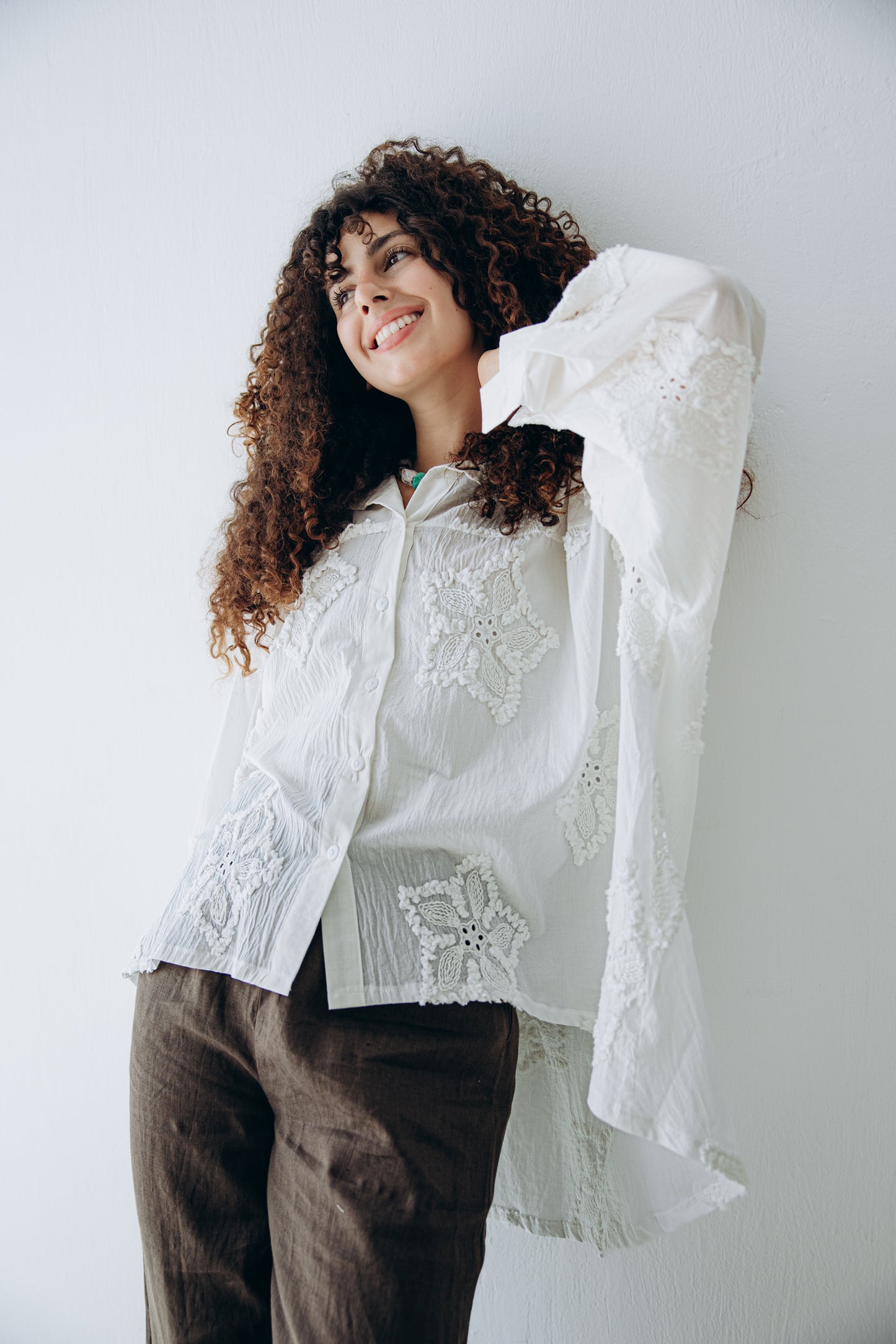 Amber Embroidery Blouse